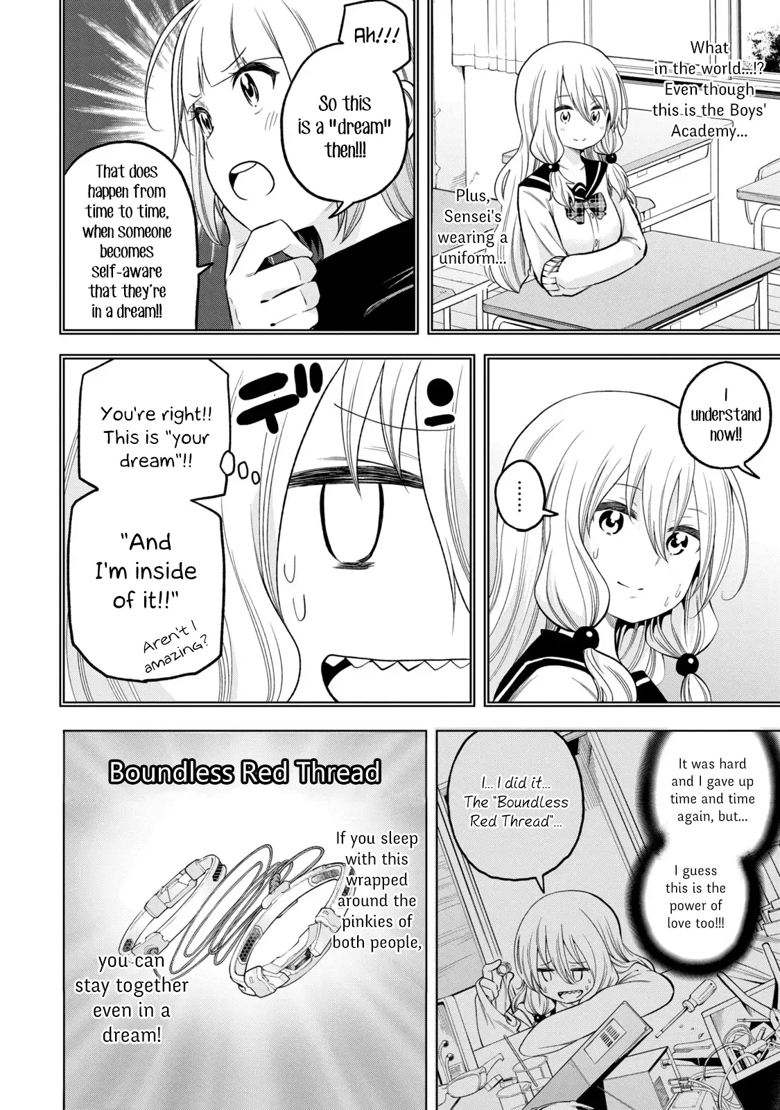 Why are you here Sensei!? Chapter 86 page 4