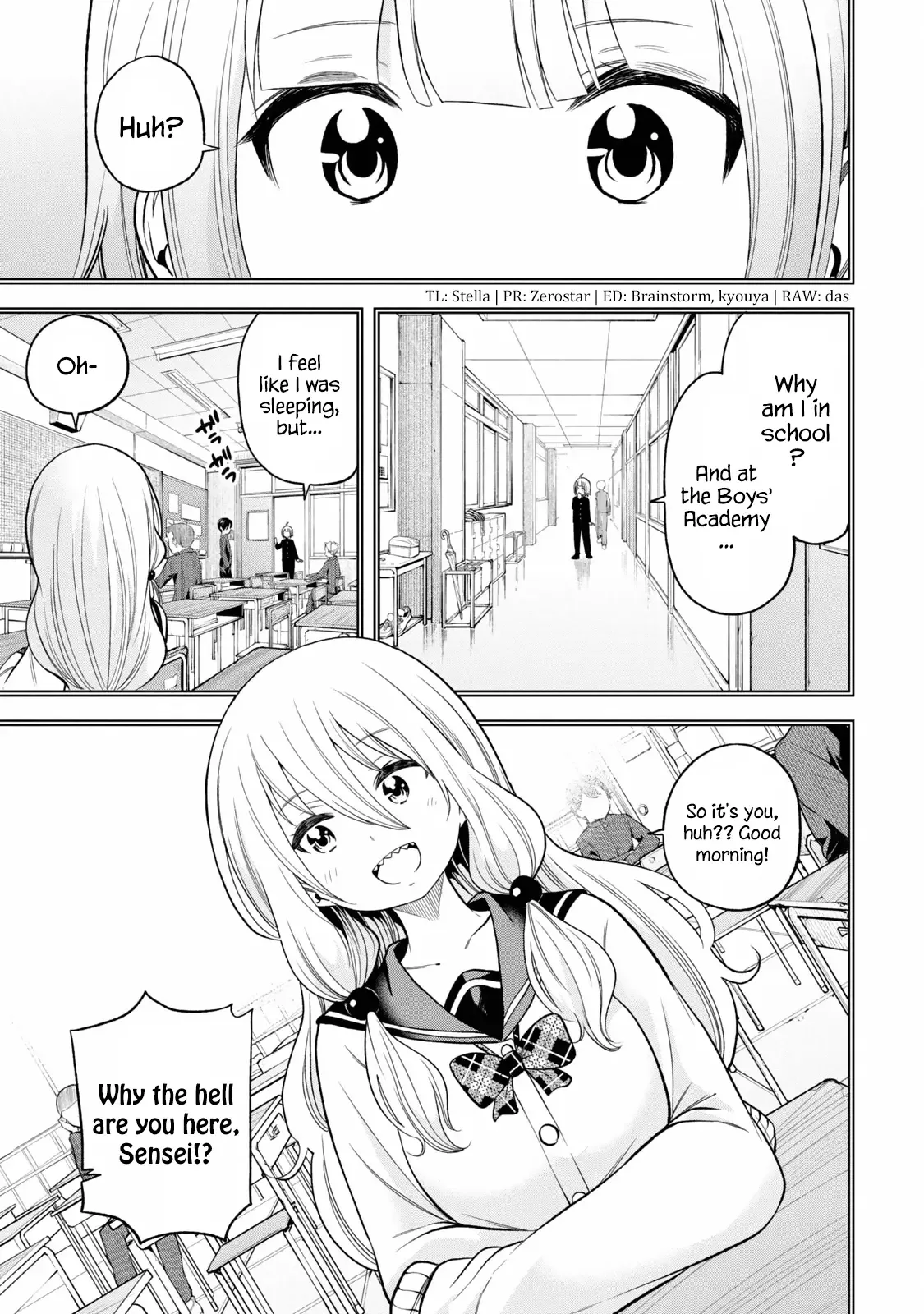 Why are you here Sensei!? Chapter 86 page 3