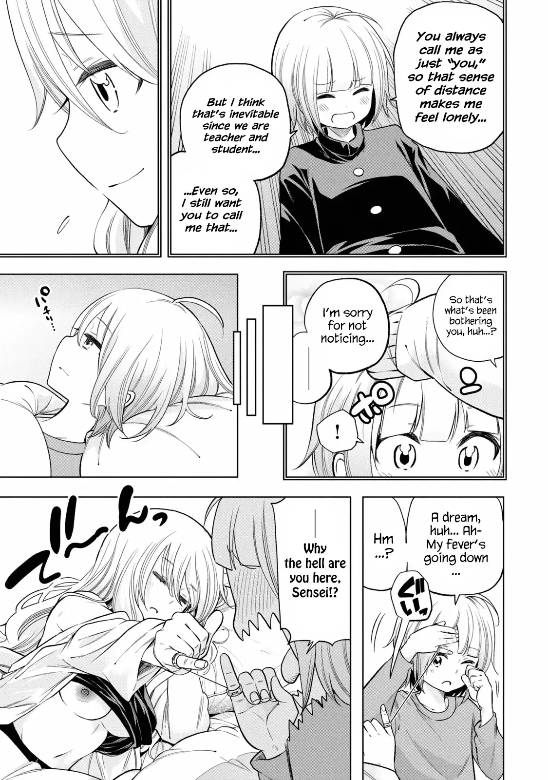 Why are you here Sensei!? Chapter 86 page 14