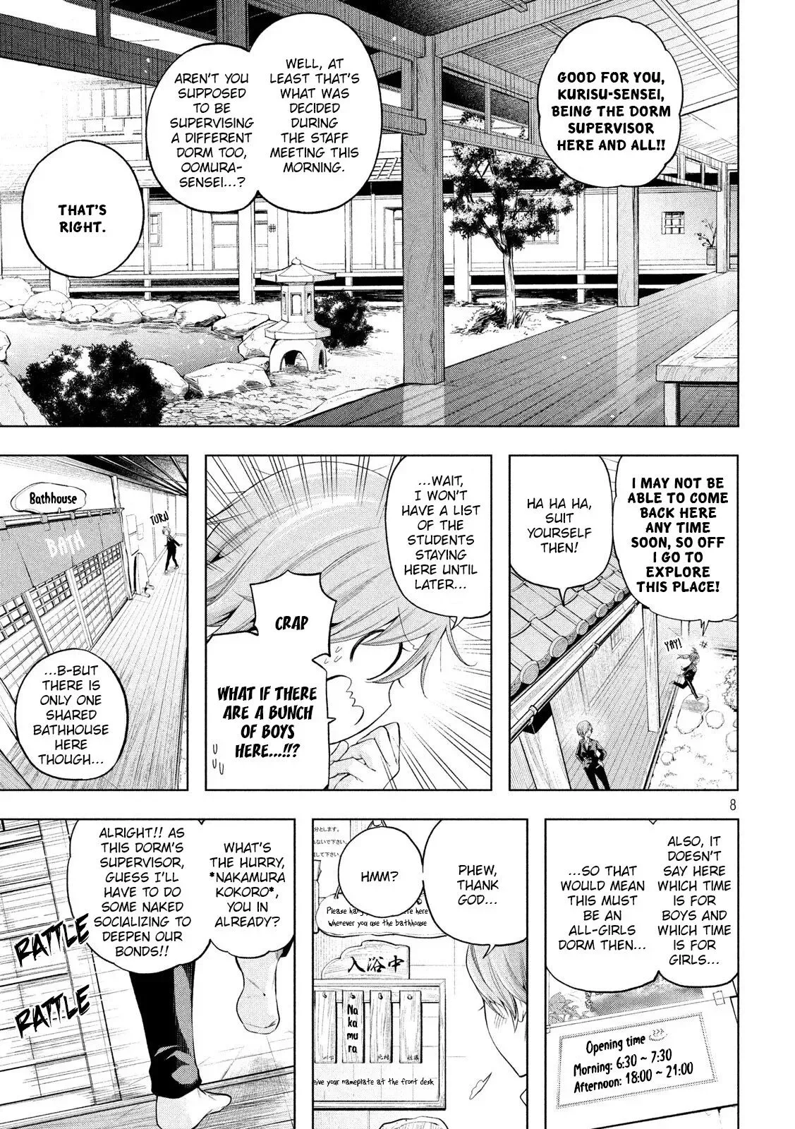 Why are you here Sensei!? Chapter 91 page 9
