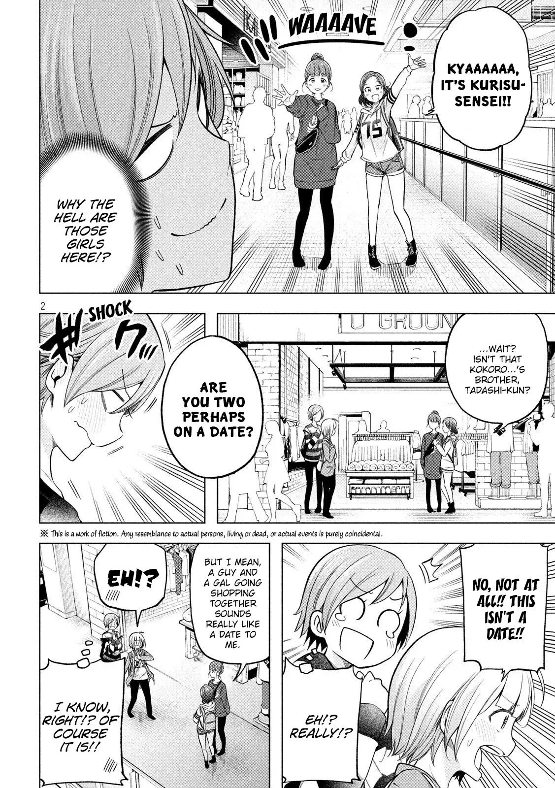 Why are you here Sensei!? Chapter 95 page 3