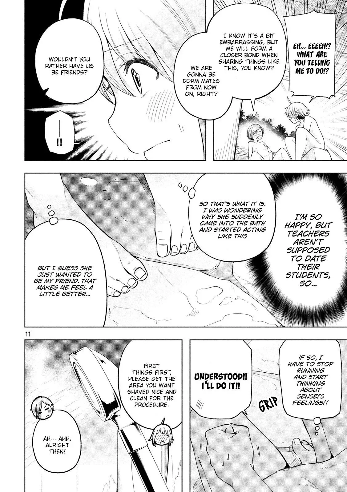 Why are you here Sensei!? Chapter 91 page 12
