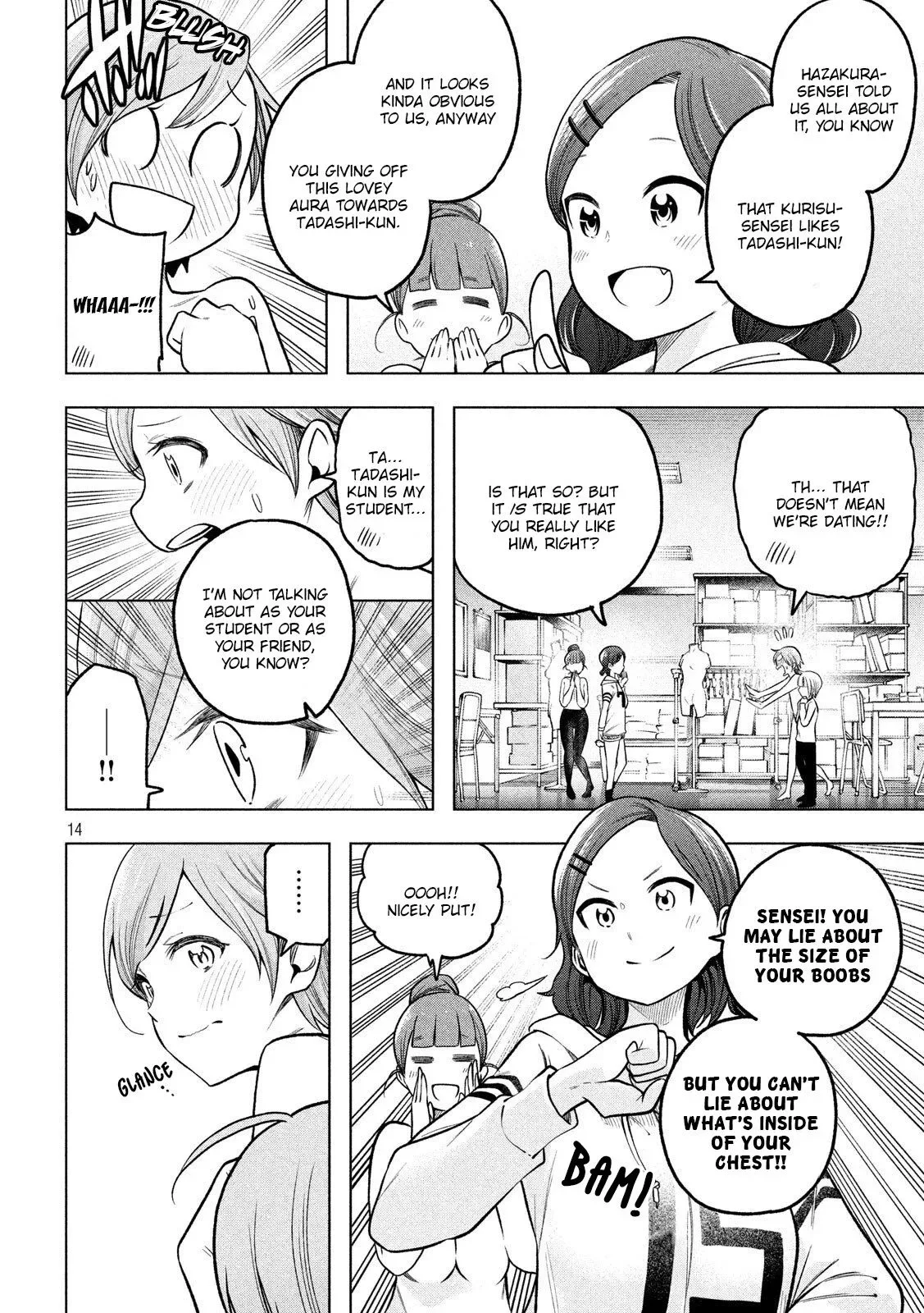 Why are you here Sensei!? Chapter 95 page 14