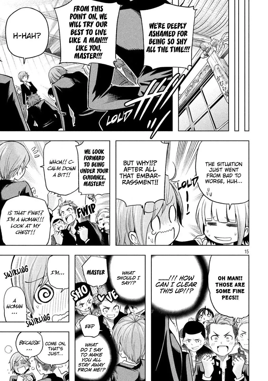 Why are you here Sensei!? Chapter 93 page 15