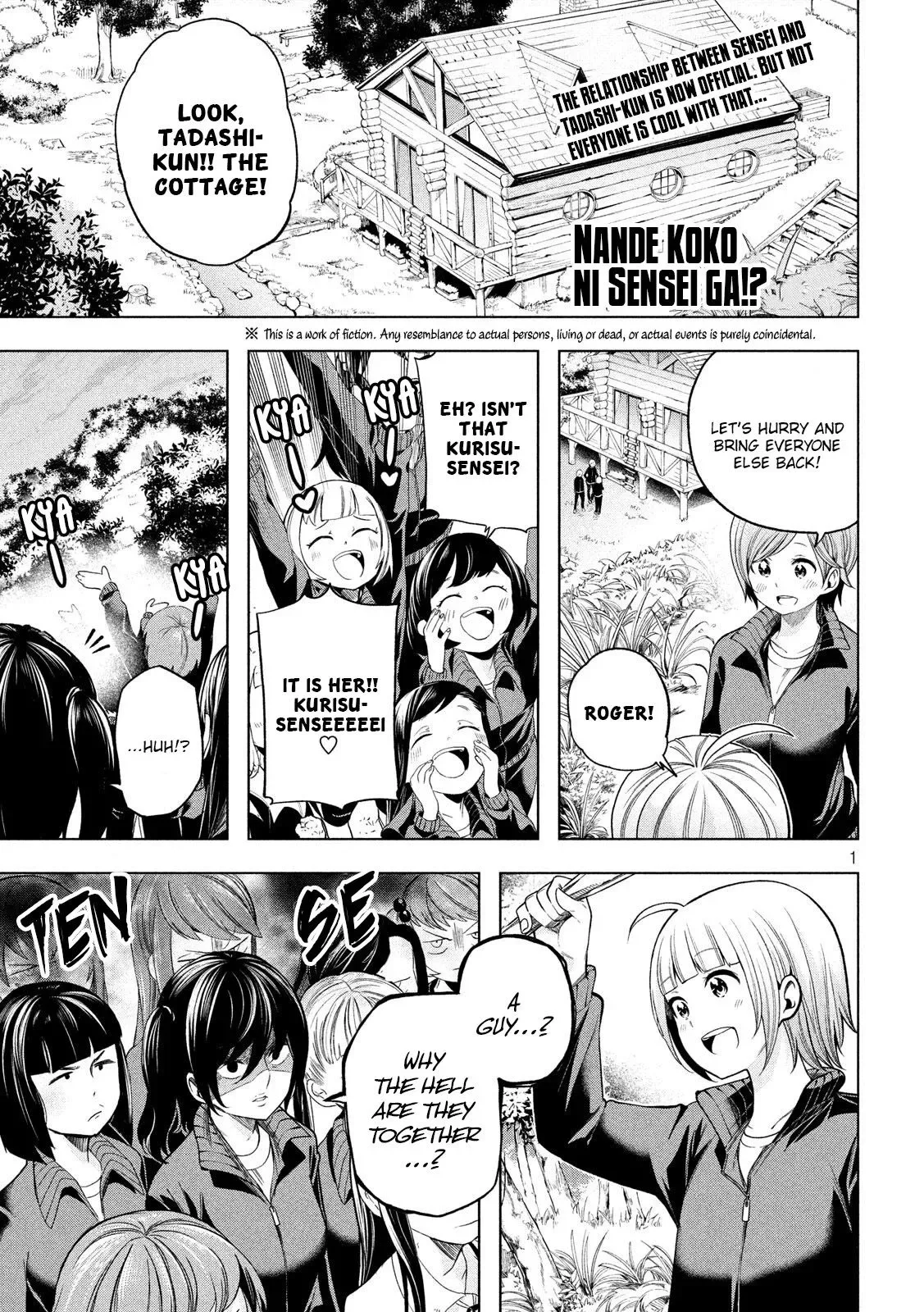 Why are you here Sensei!? Chapter 98 page 2