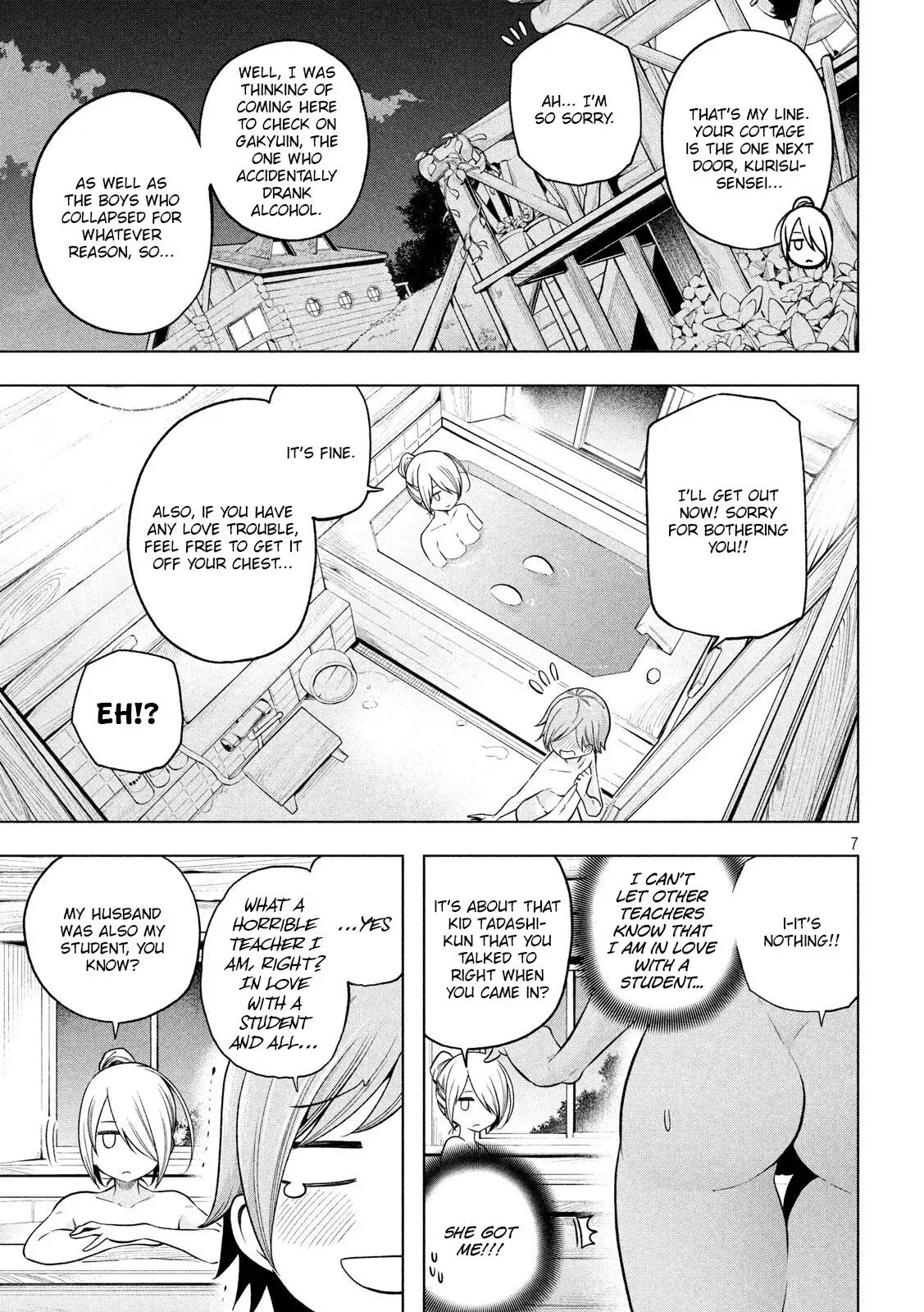 Why are you here Sensei!? Chapter 99 page 8