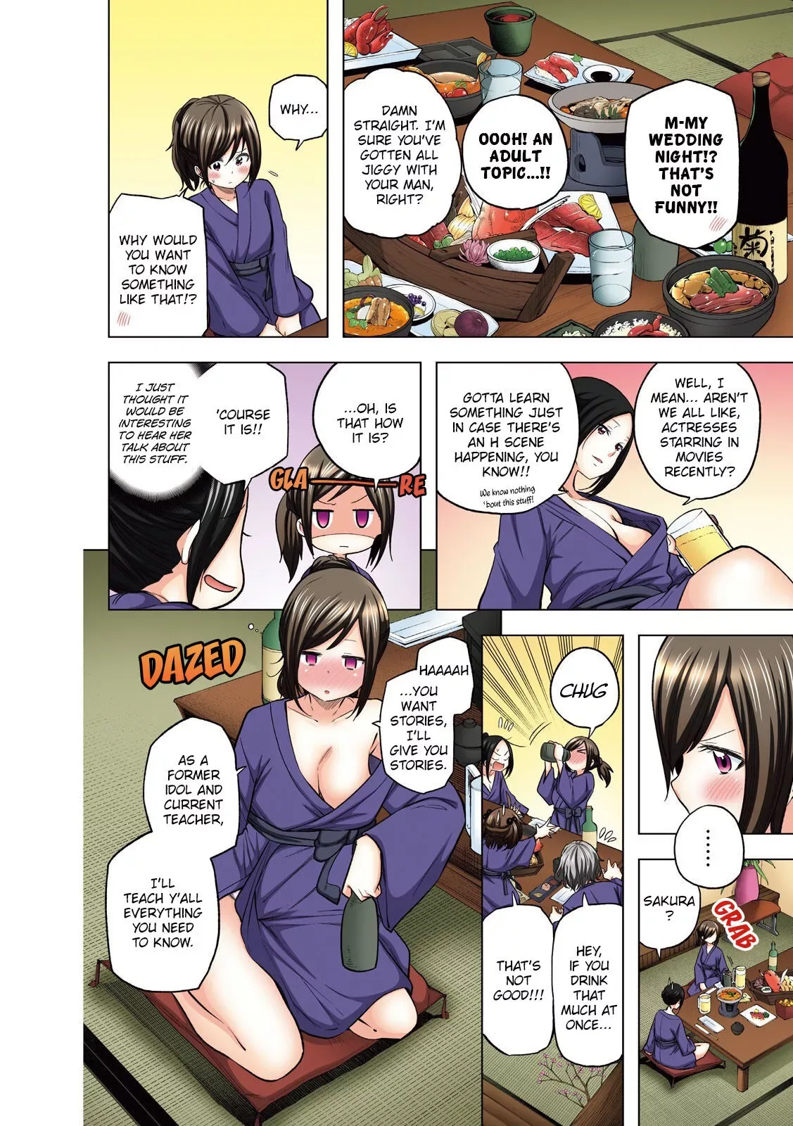 Why are you here Sensei!? Chapter 98.5 page 3