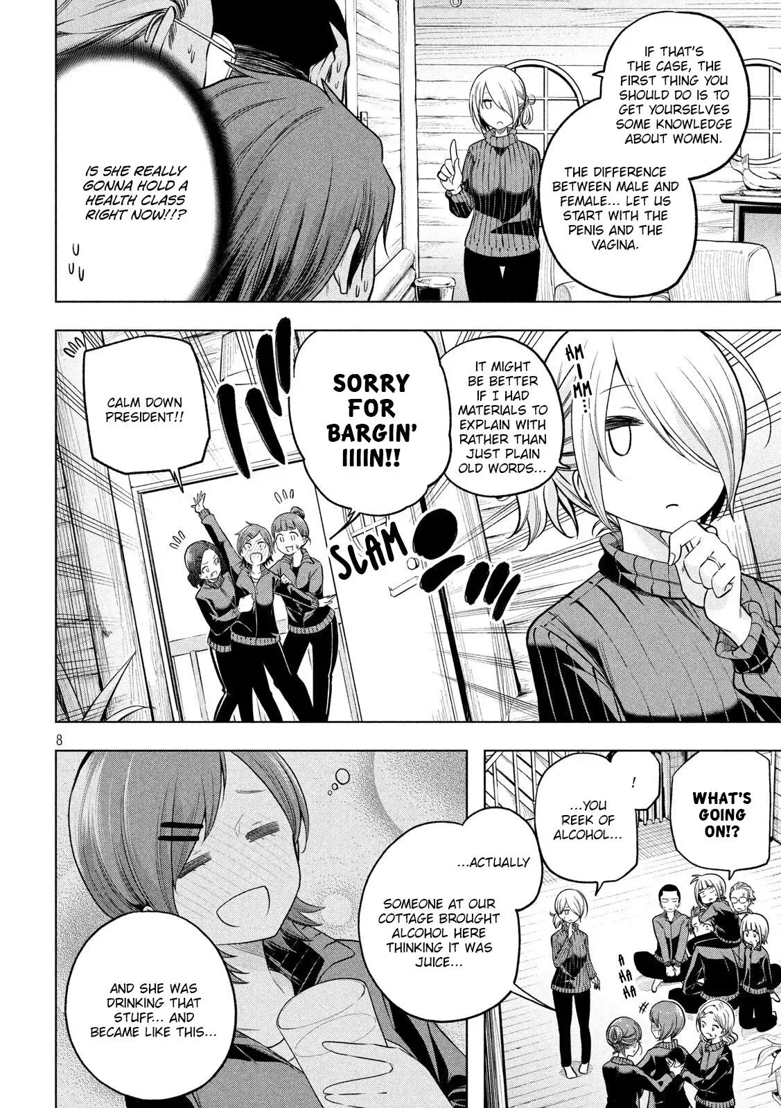 Why are you here Sensei!? Chapter 98 page 9