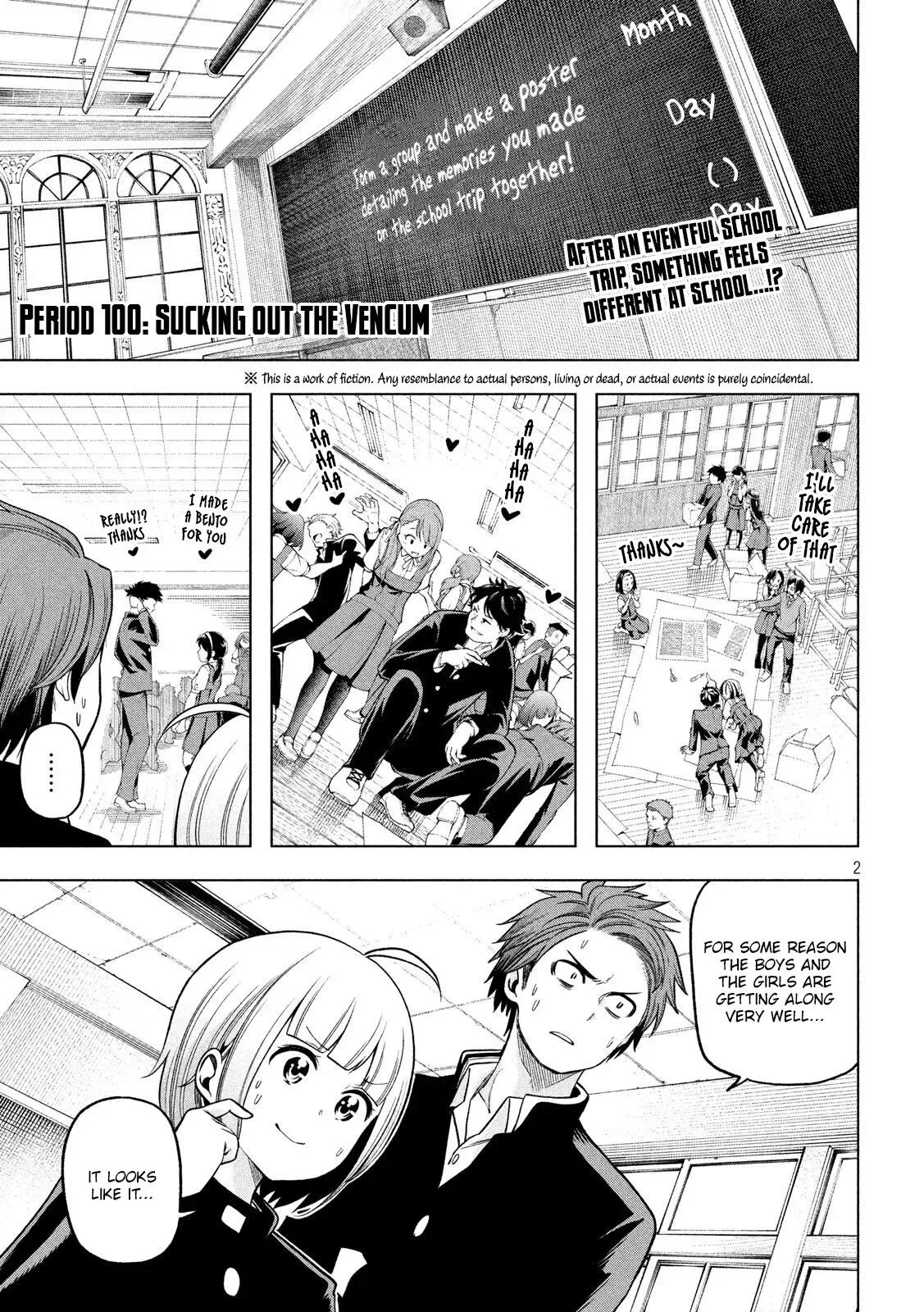Why are you here Sensei!? Chapter 100 page 3