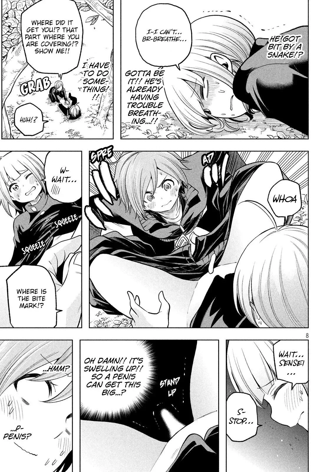 Why are you here Sensei!? Chapter 100 page 9