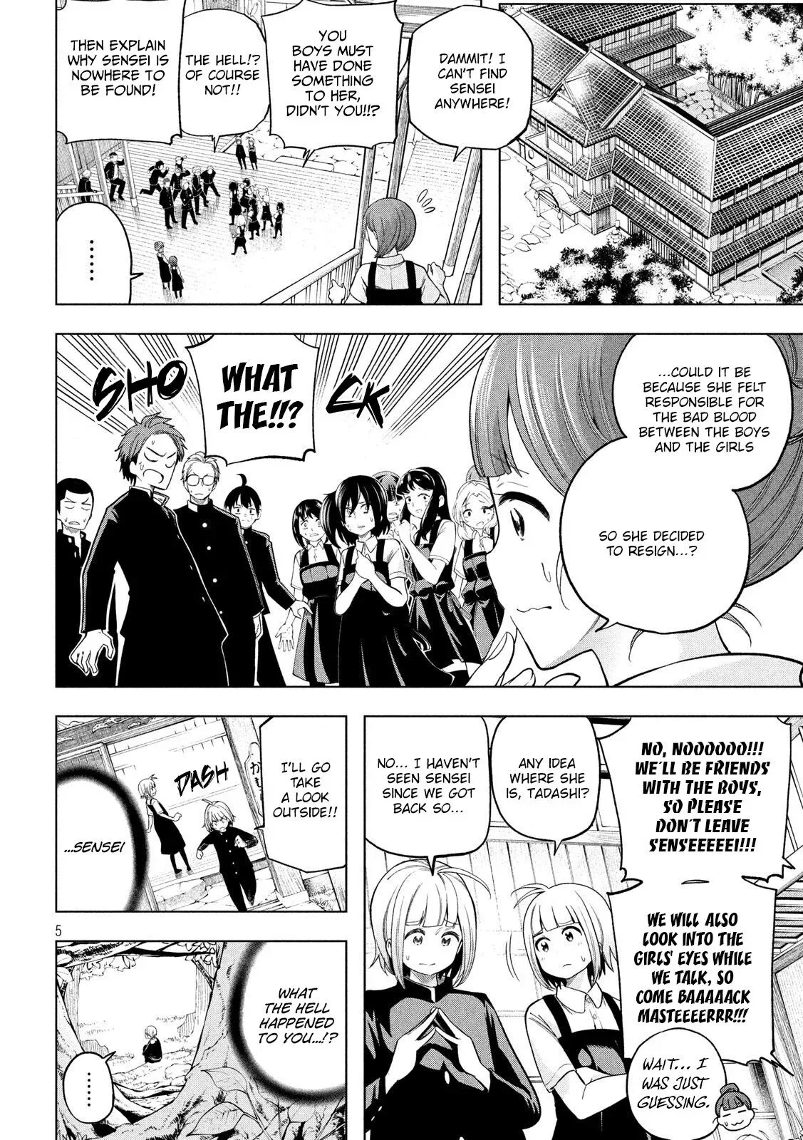Why are you here Sensei!? Chapter 100 page 6