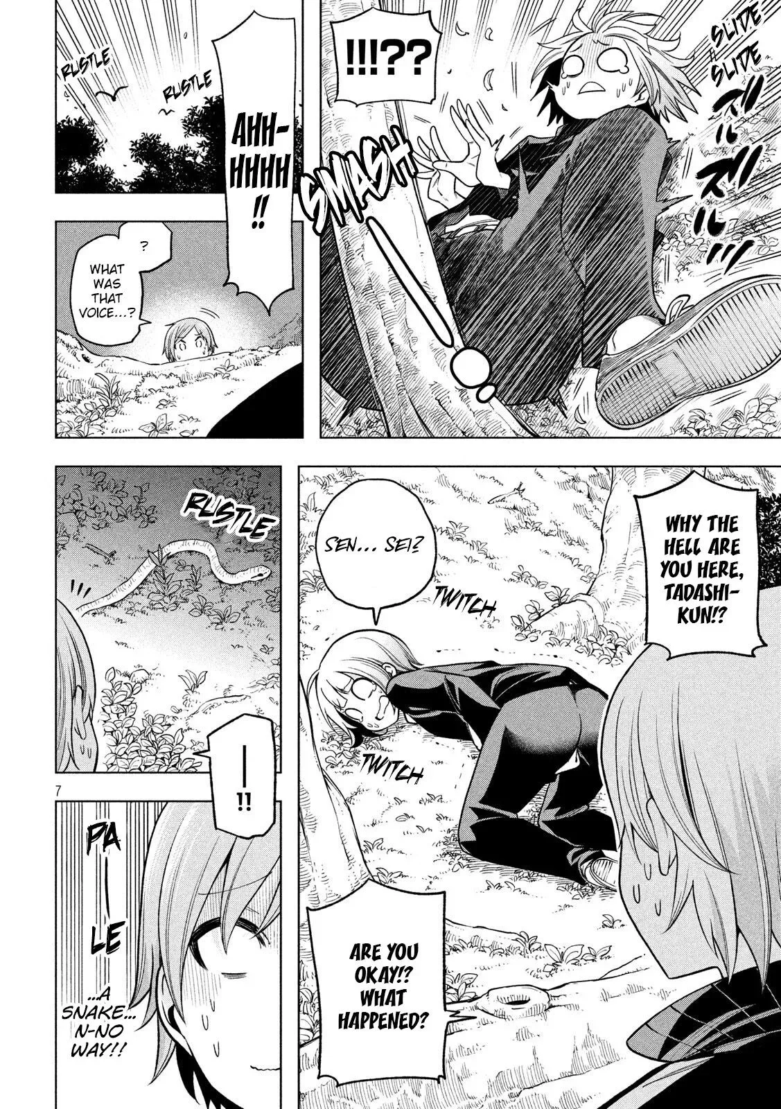 Why are you here Sensei!? Chapter 100 page 8