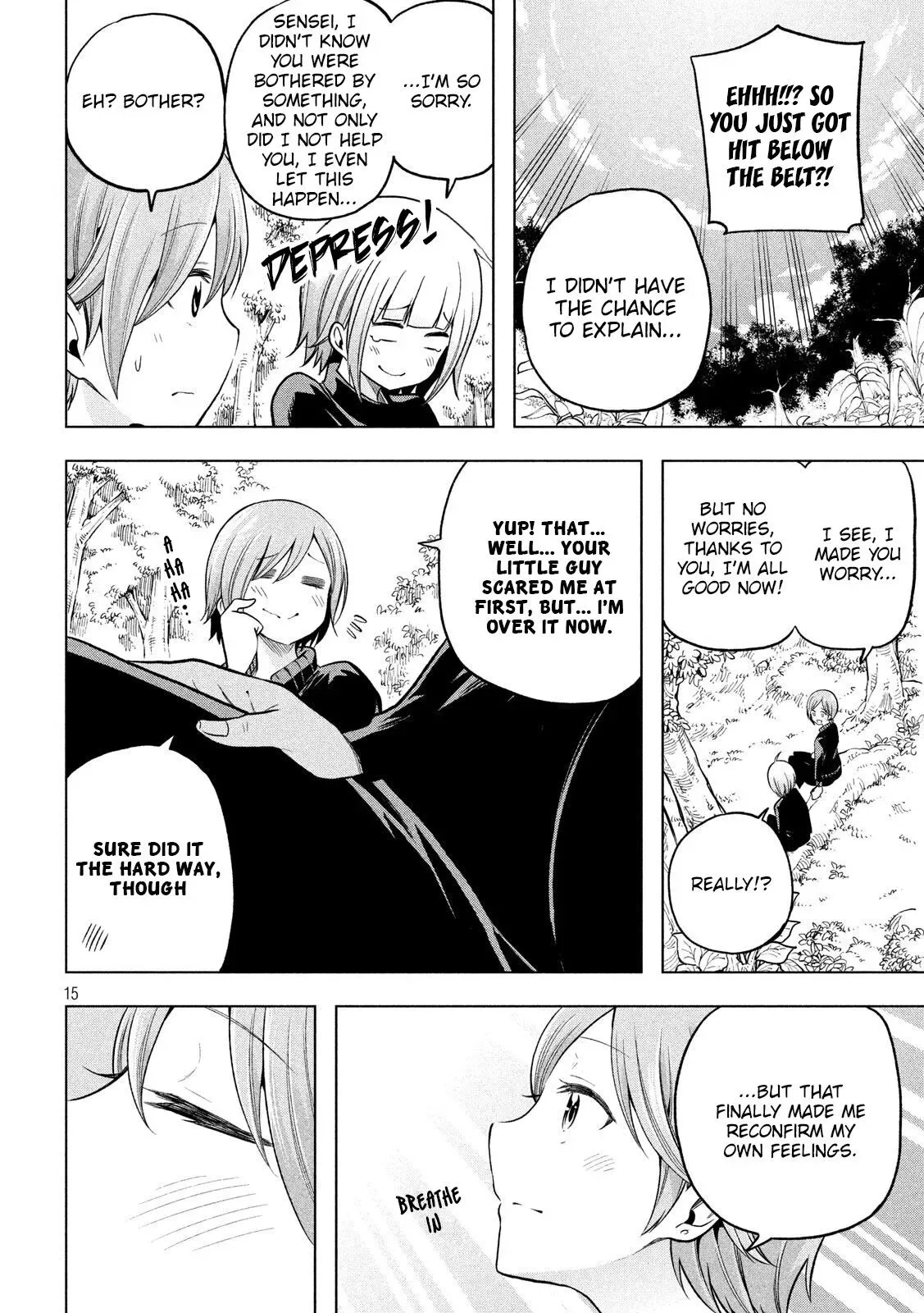 Why are you here Sensei!? Chapter 100 page 15