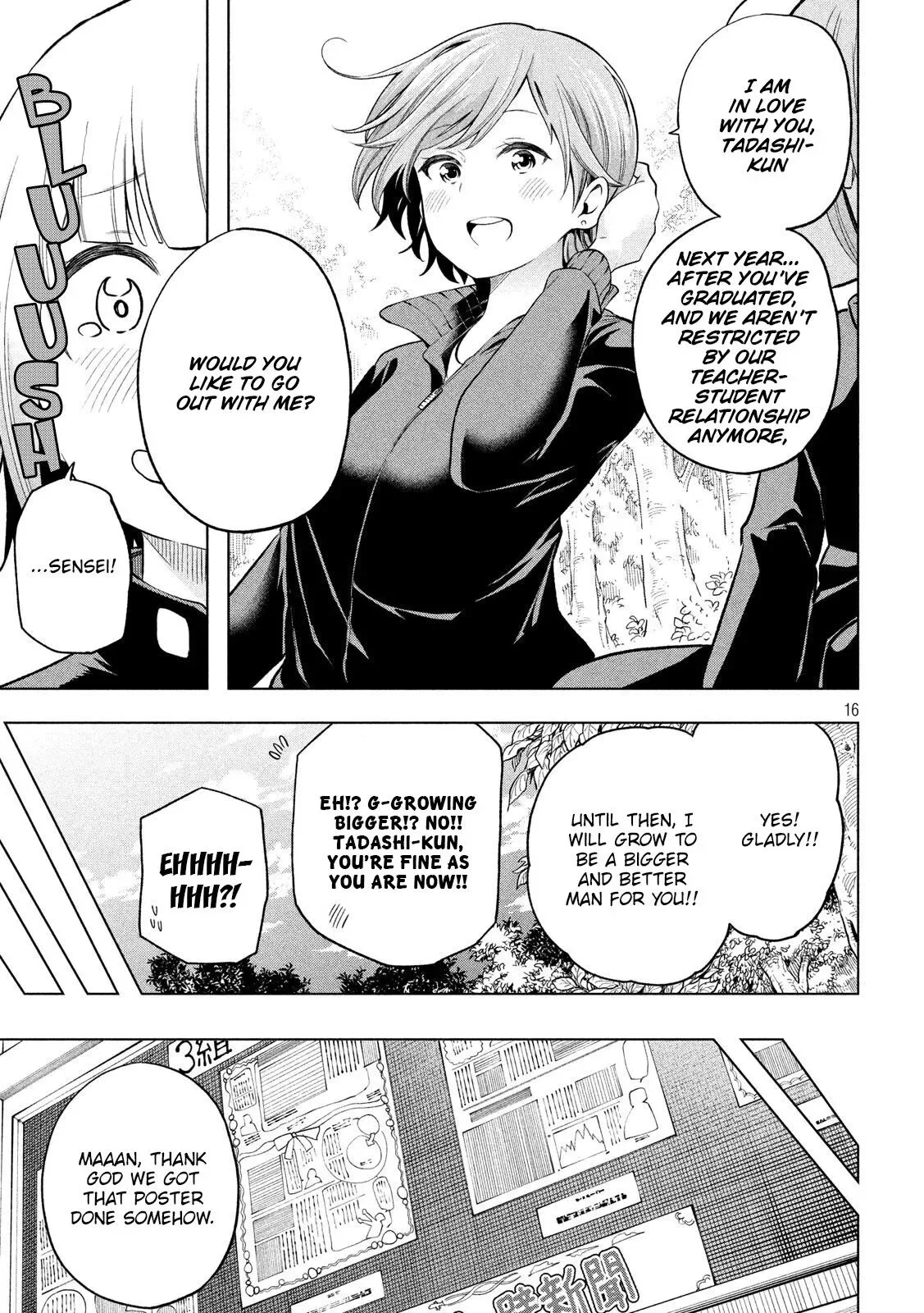 Why are you here Sensei!? Chapter 100 page 16