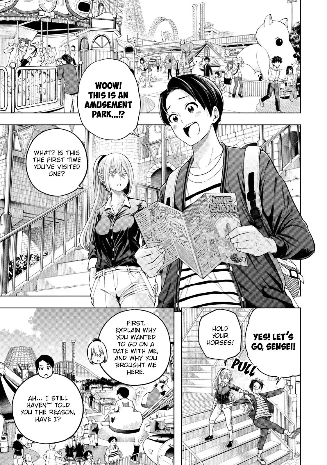 Why are you here Sensei!? Chapter 104 page 4