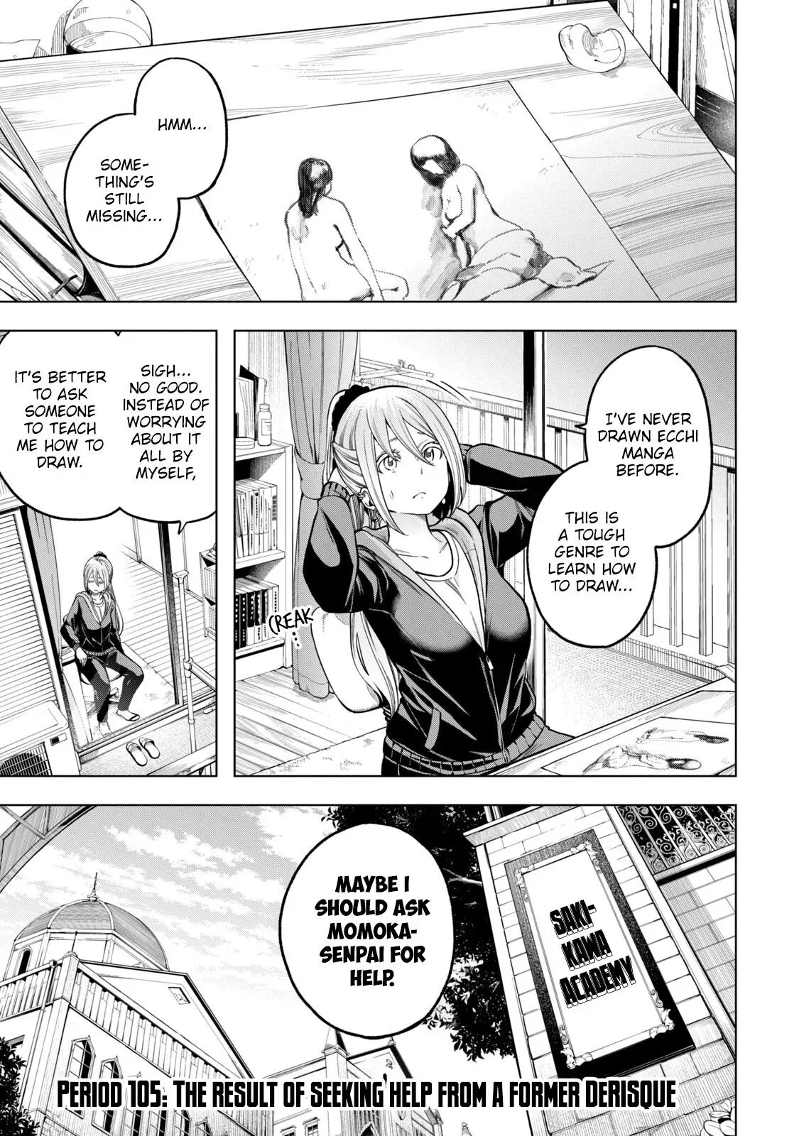 Why are you here Sensei!? Chapter 105 page 2