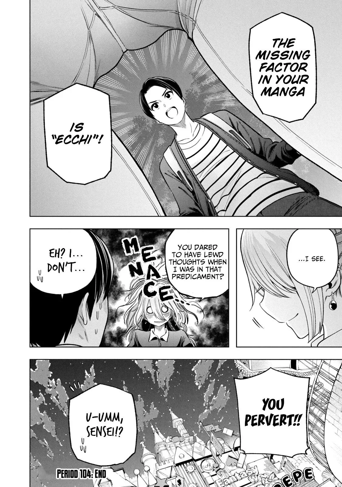 Why are you here Sensei!? Chapter 104 page 16
