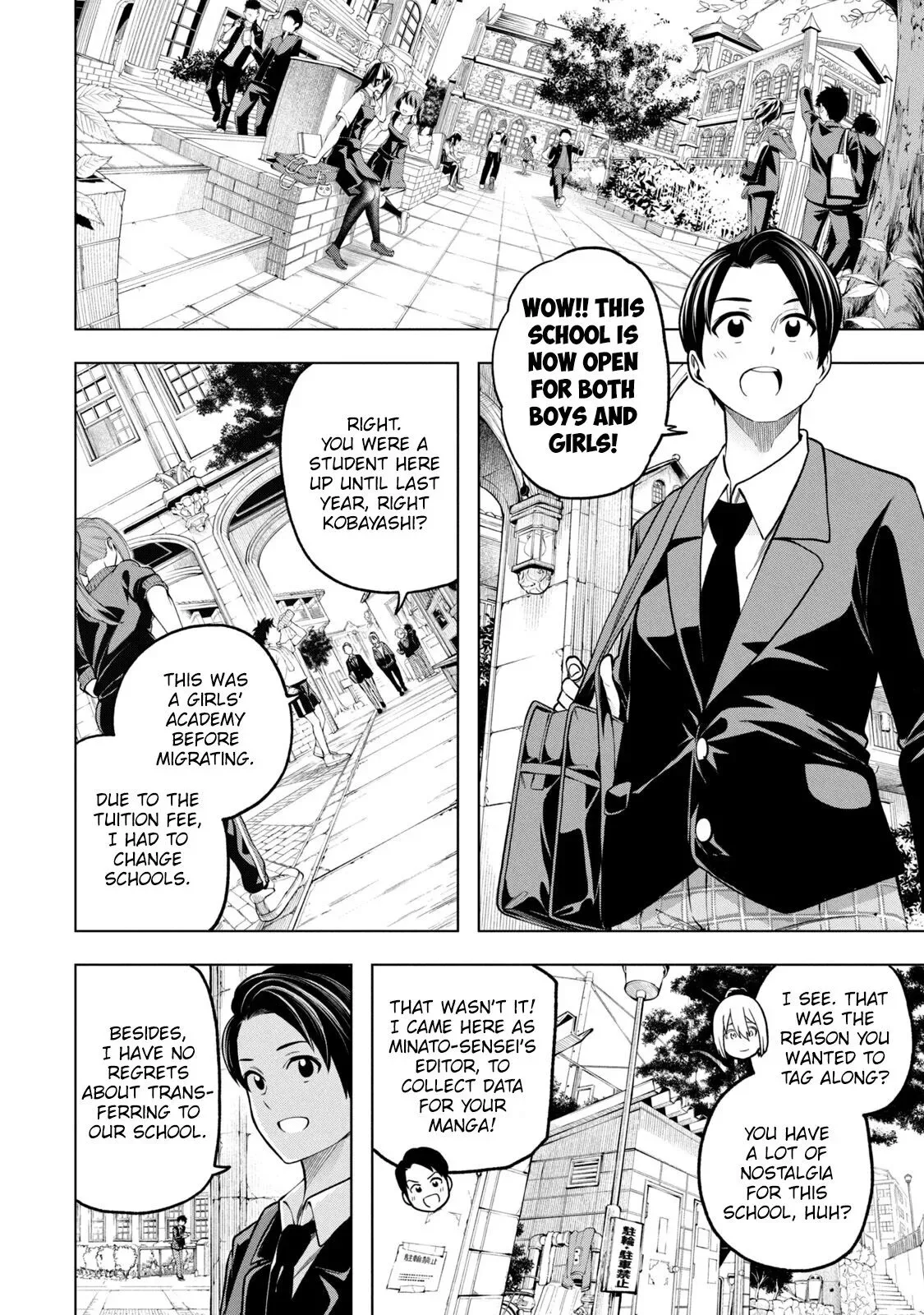 Why are you here Sensei!? Chapter 105 page 3