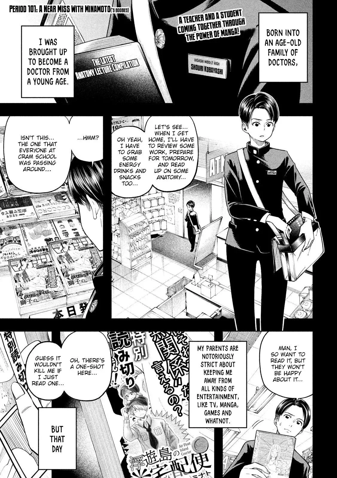 Why are you here Sensei!? Chapter 101 page 3