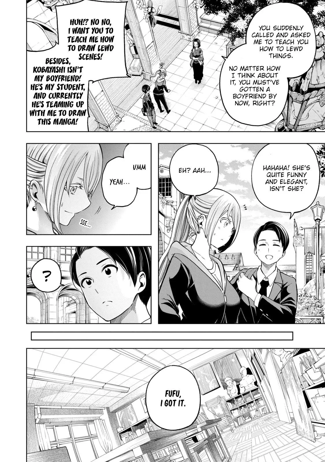 Why are you here Sensei!? Chapter 105 page 5