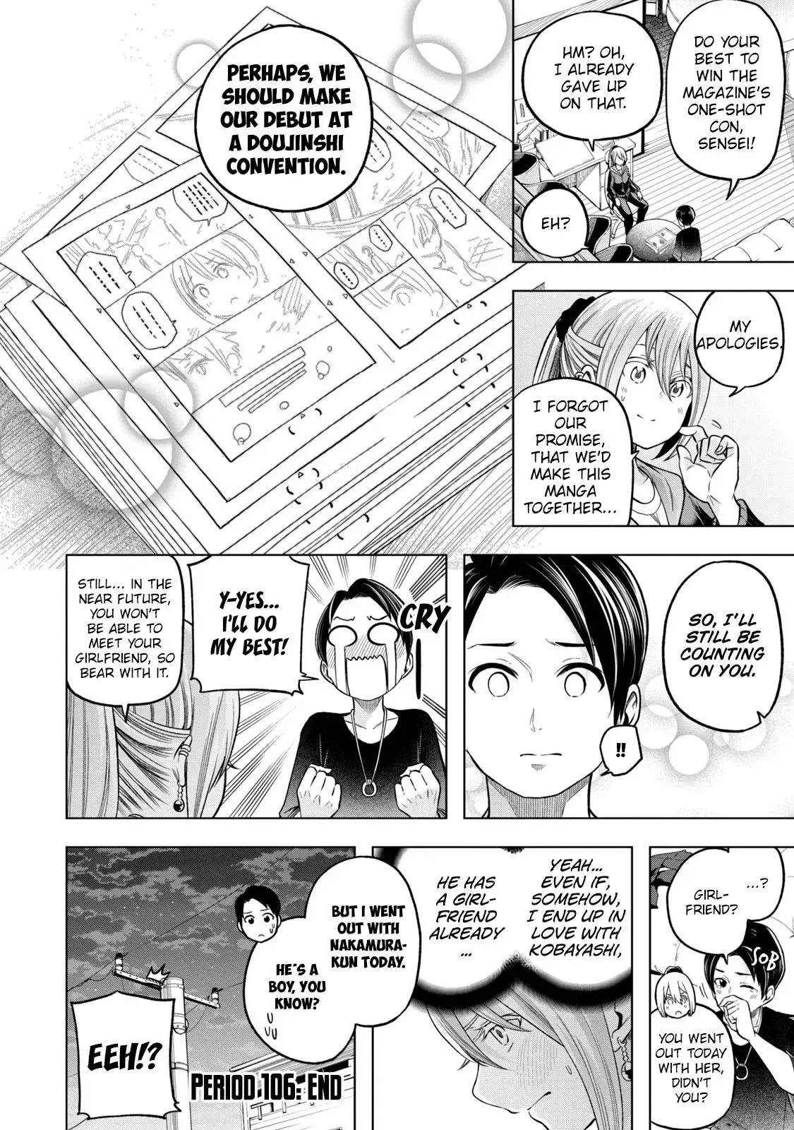 Why are you here Sensei!? Chapter 106 page 17
