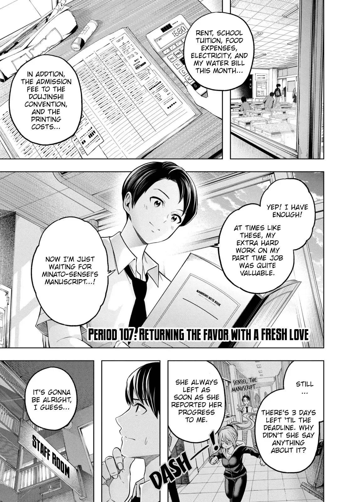 Why are you here Sensei!? Chapter 107 page 2