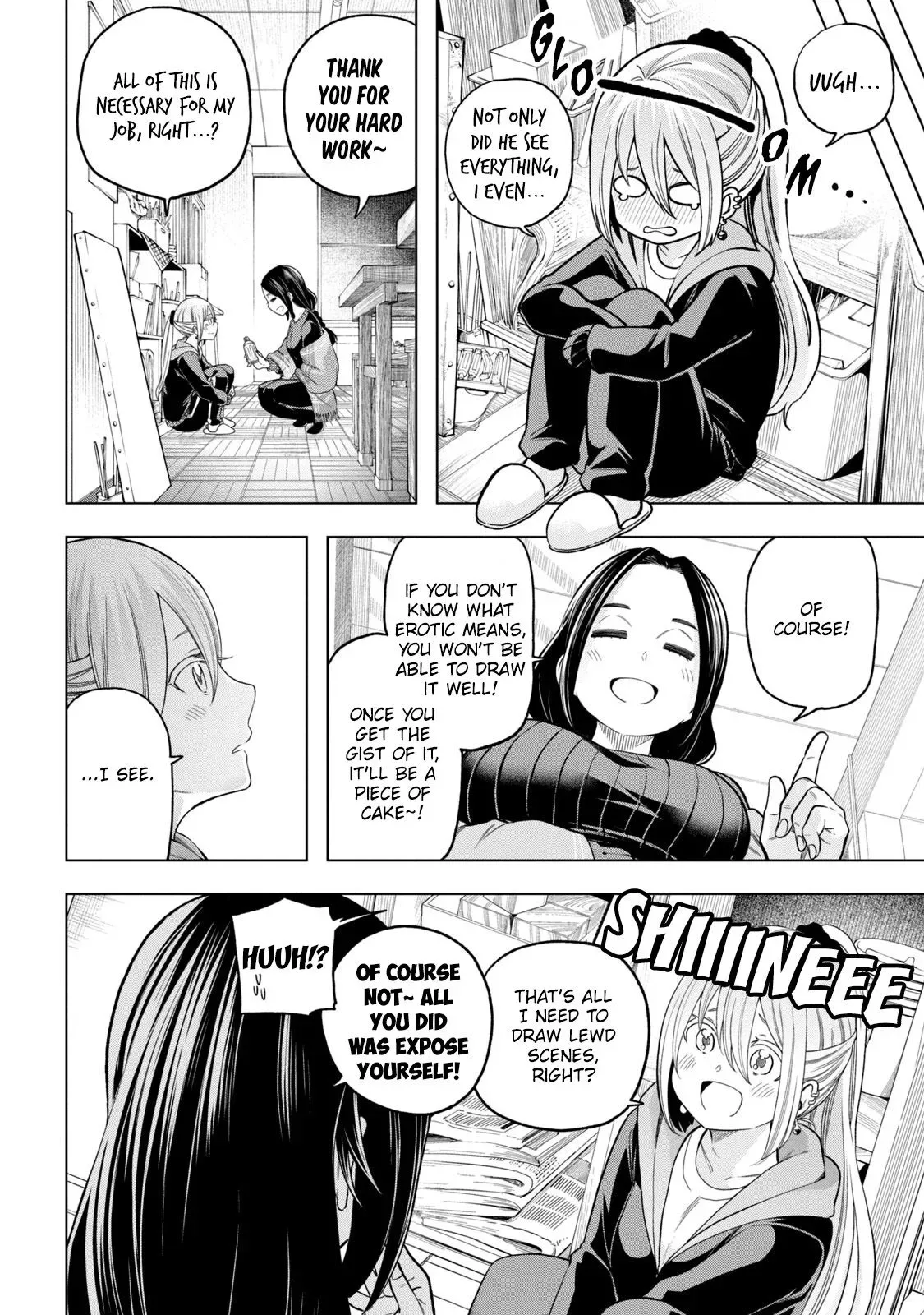 Why are you here Sensei!? Chapter 105 page 14