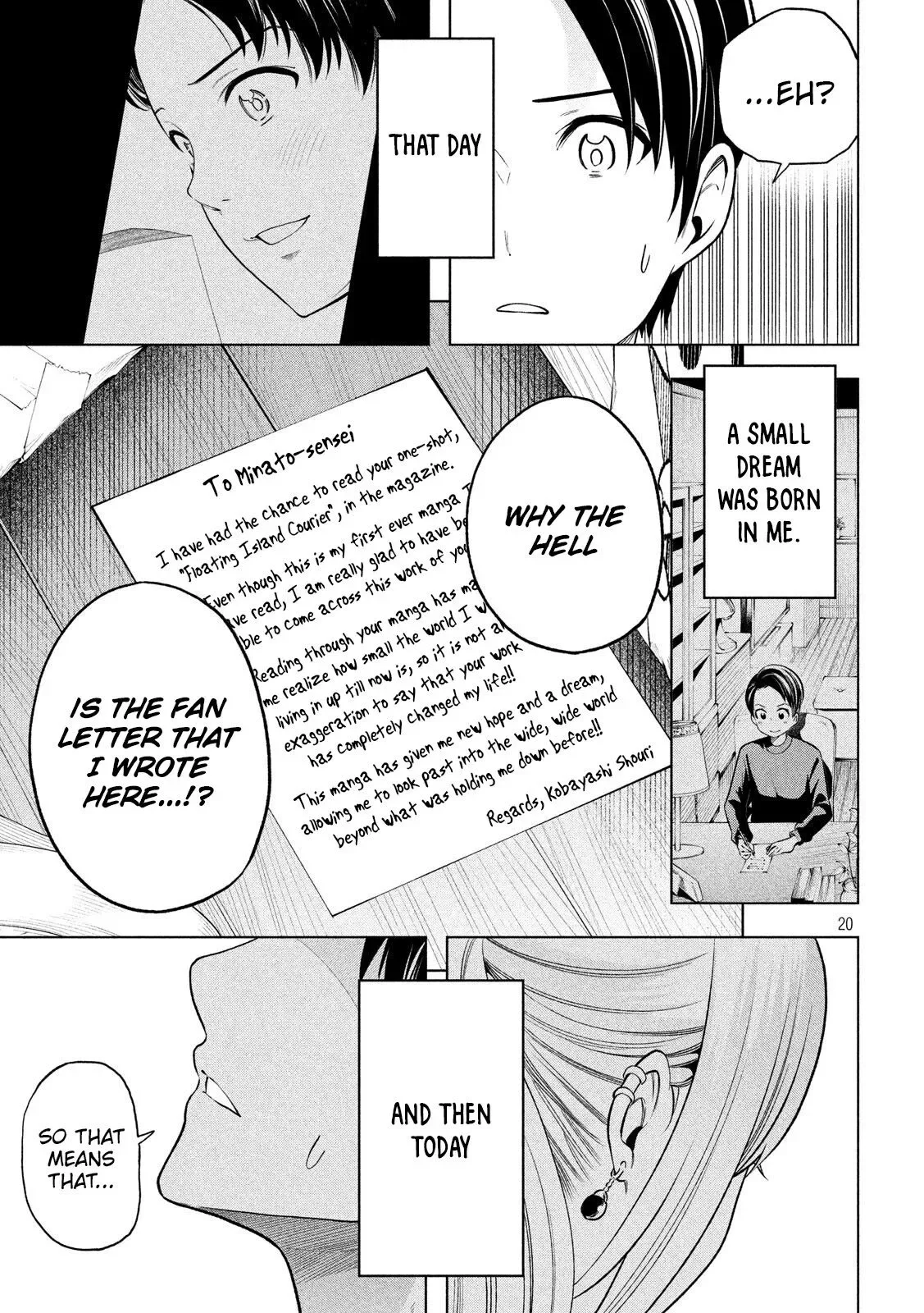 Why are you here Sensei!? Chapter 101 page 20