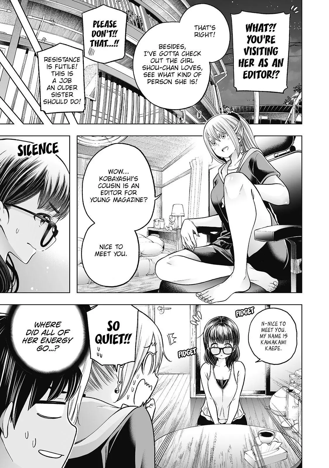 Why are you here Sensei!? Chapter 110 page 6