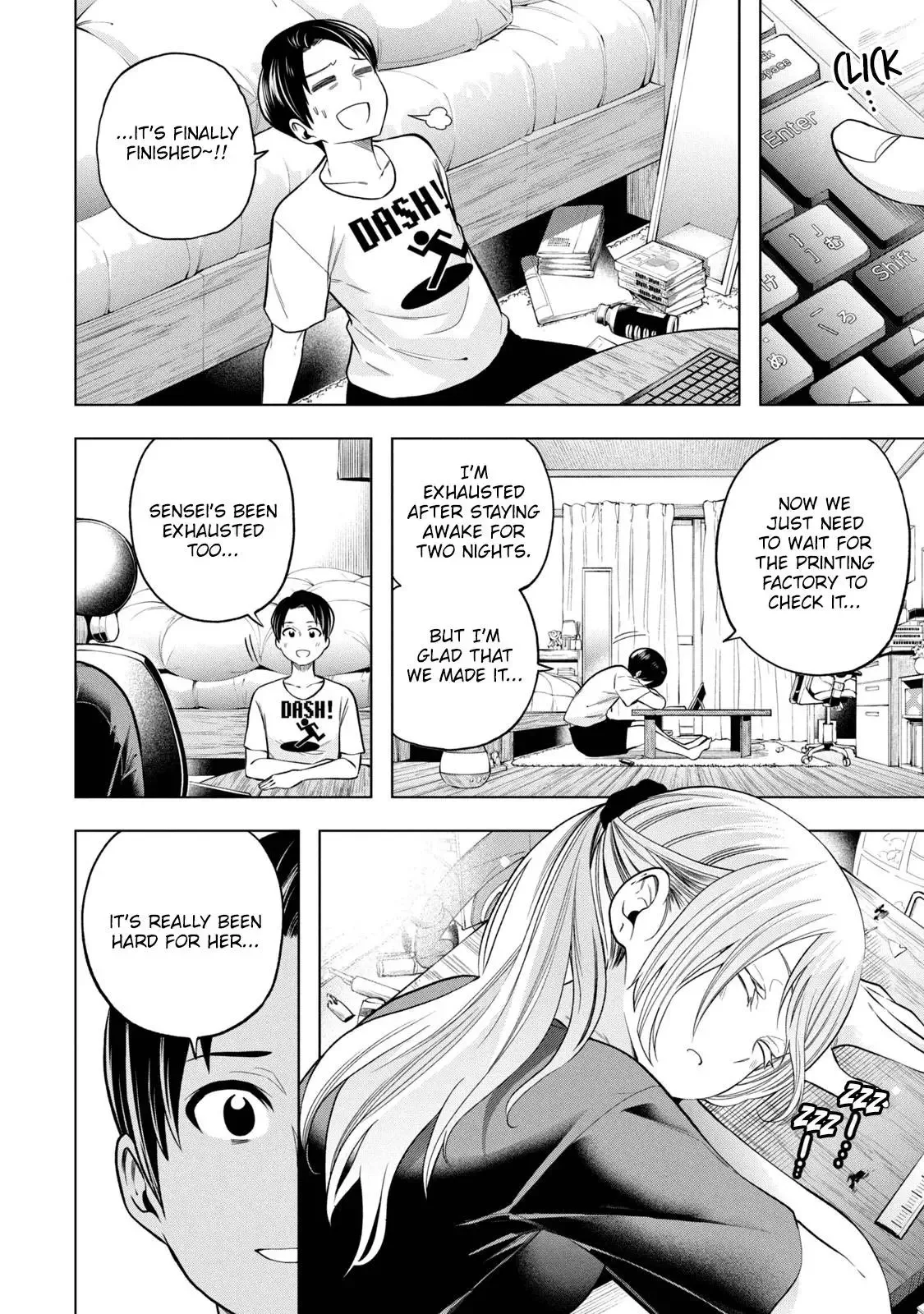 Why are you here Sensei!? Chapter 107 page 9