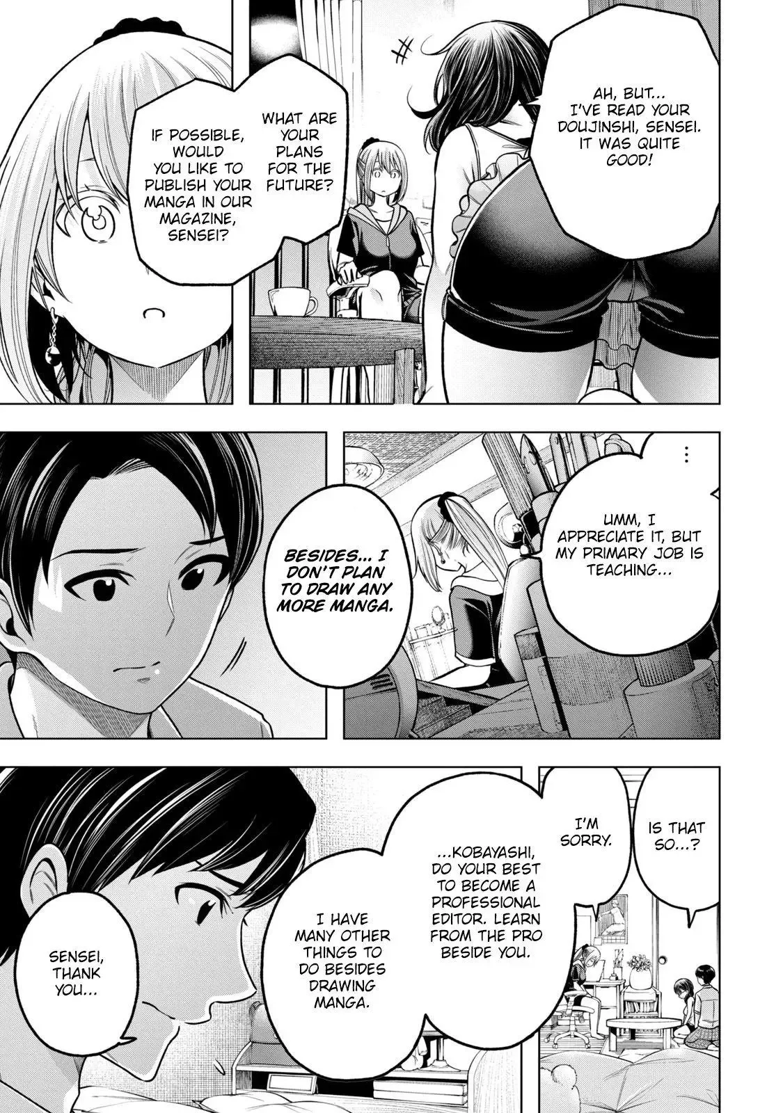 Why are you here Sensei!? Chapter 110 page 8