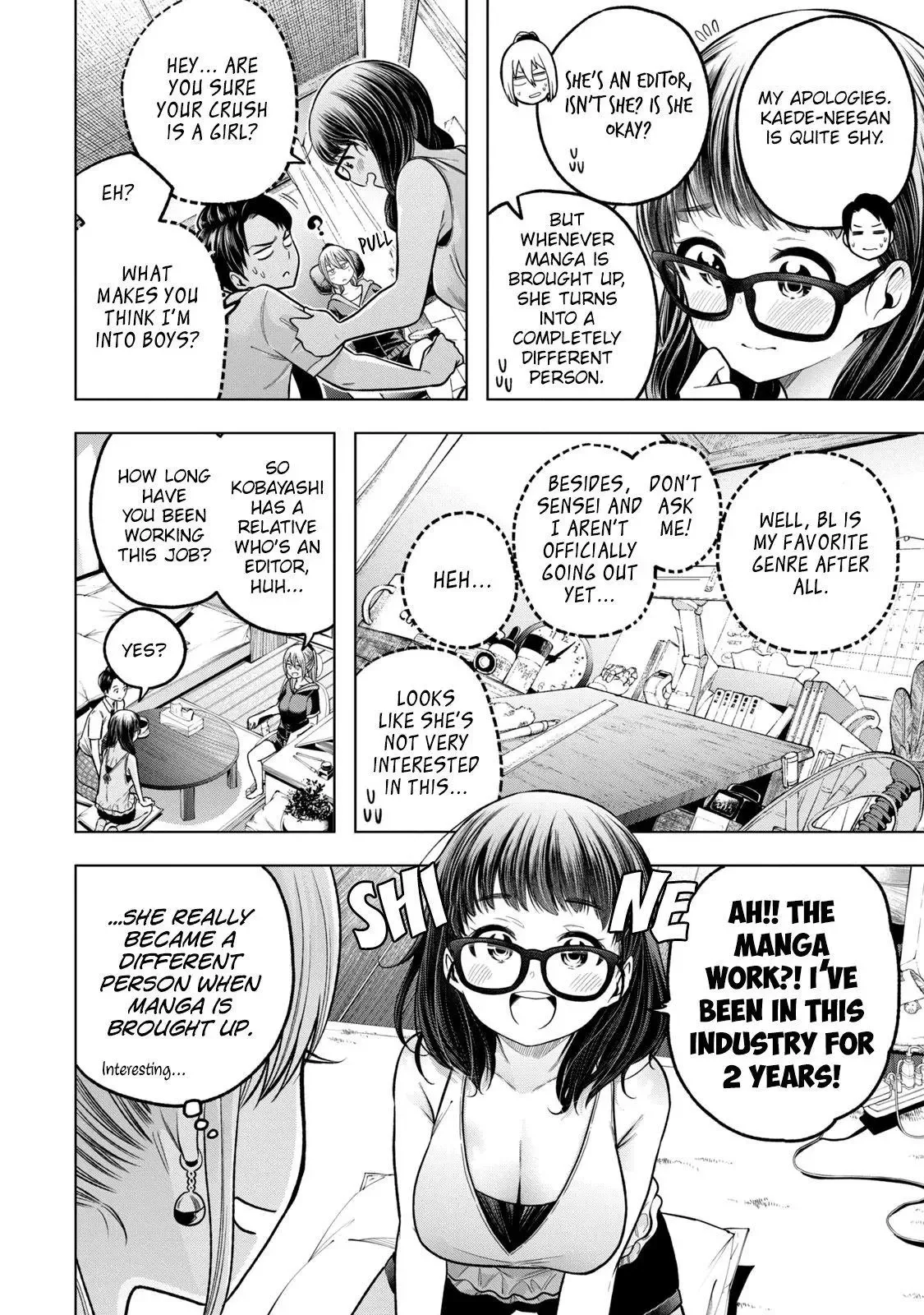 Why are you here Sensei!? Chapter 110 page 7