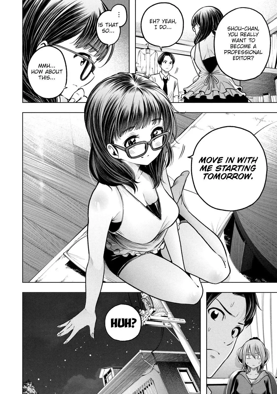Why are you here Sensei!? Chapter 110 page 9