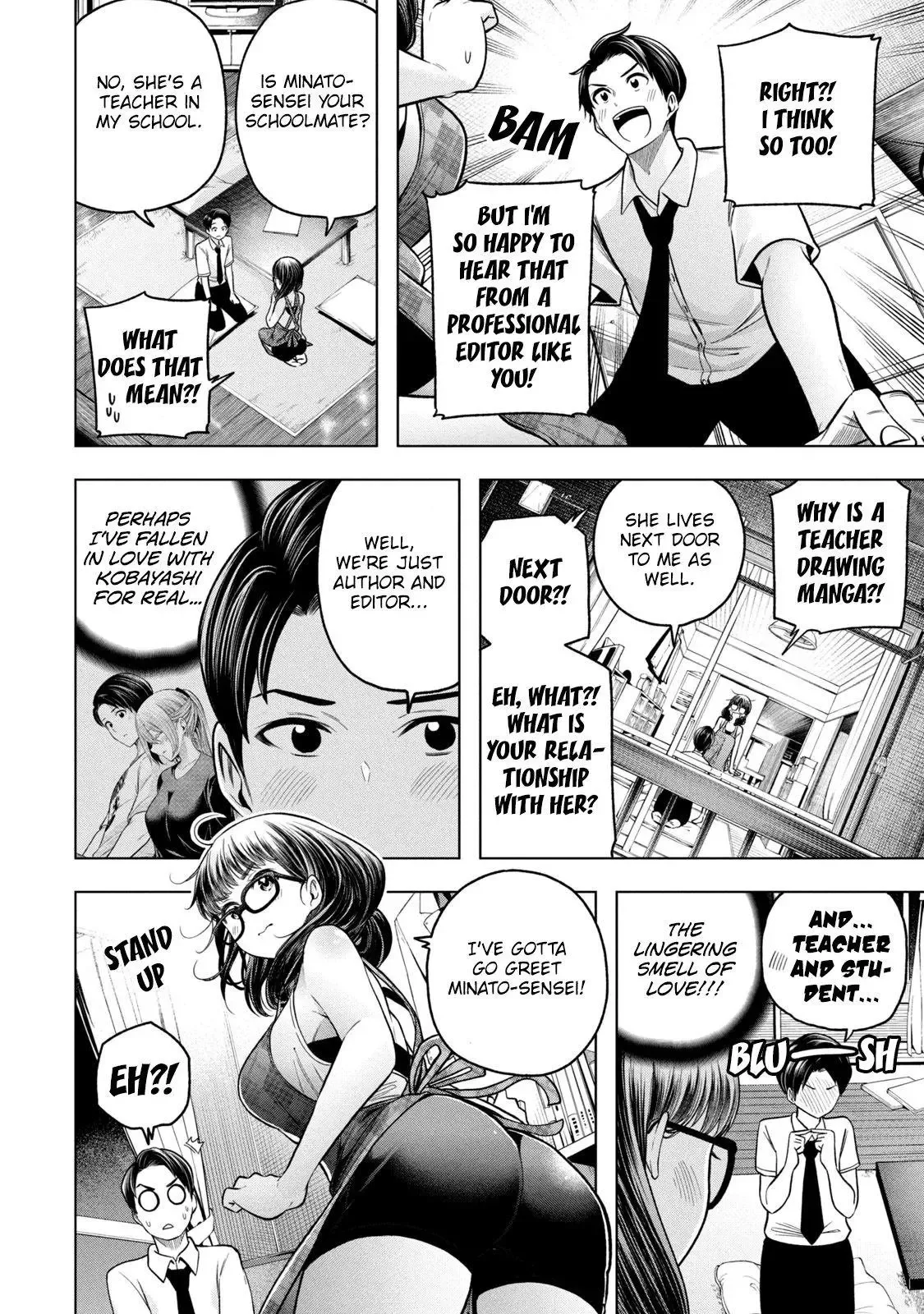 Why are you here Sensei!? Chapter 110 page 5