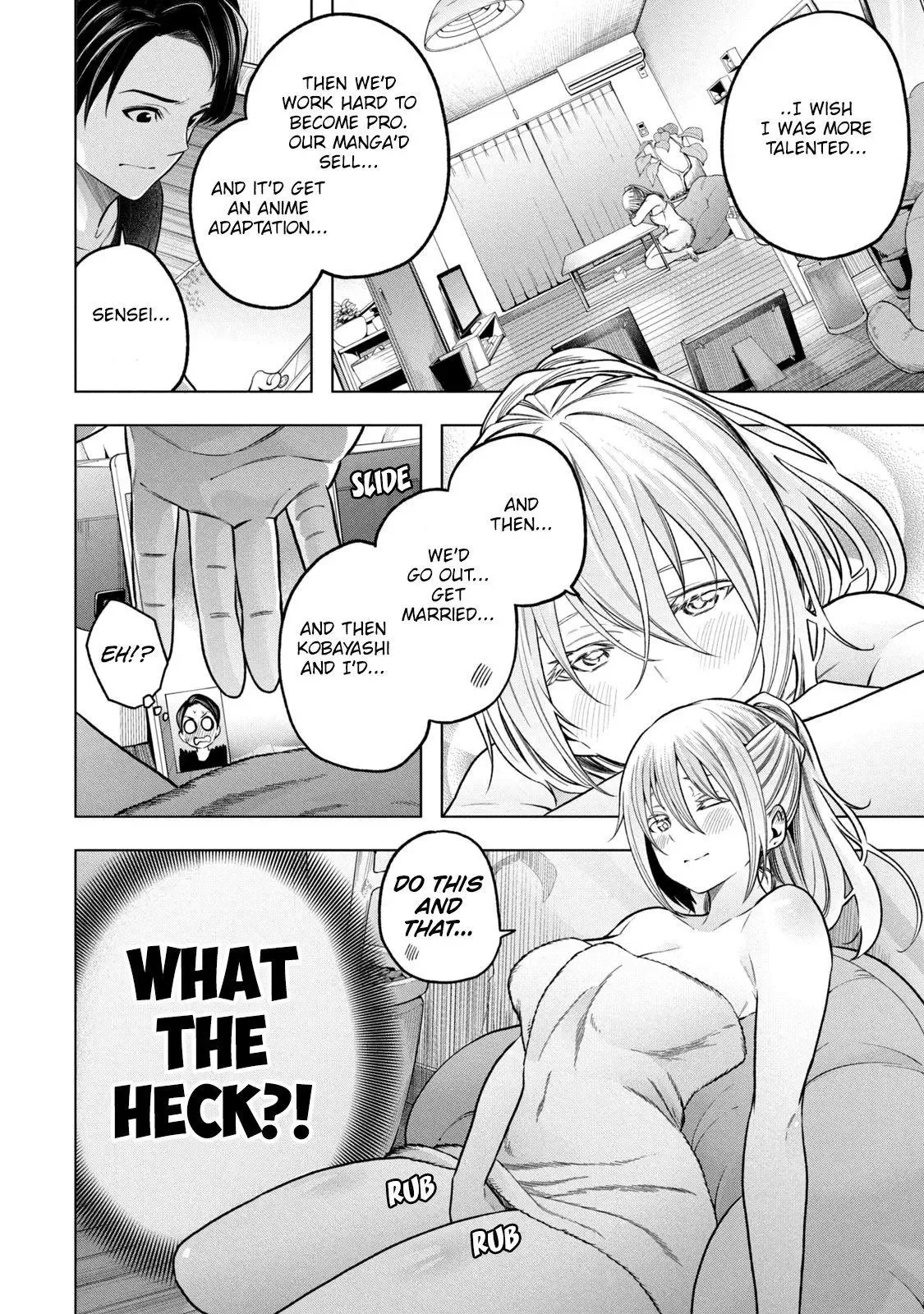 Why are you here Sensei!? Chapter 110 page 13