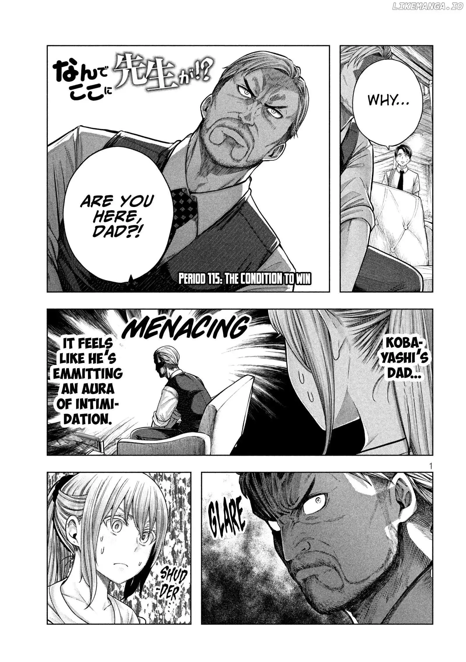 Why are you here Sensei!? Chapter 115 page 2