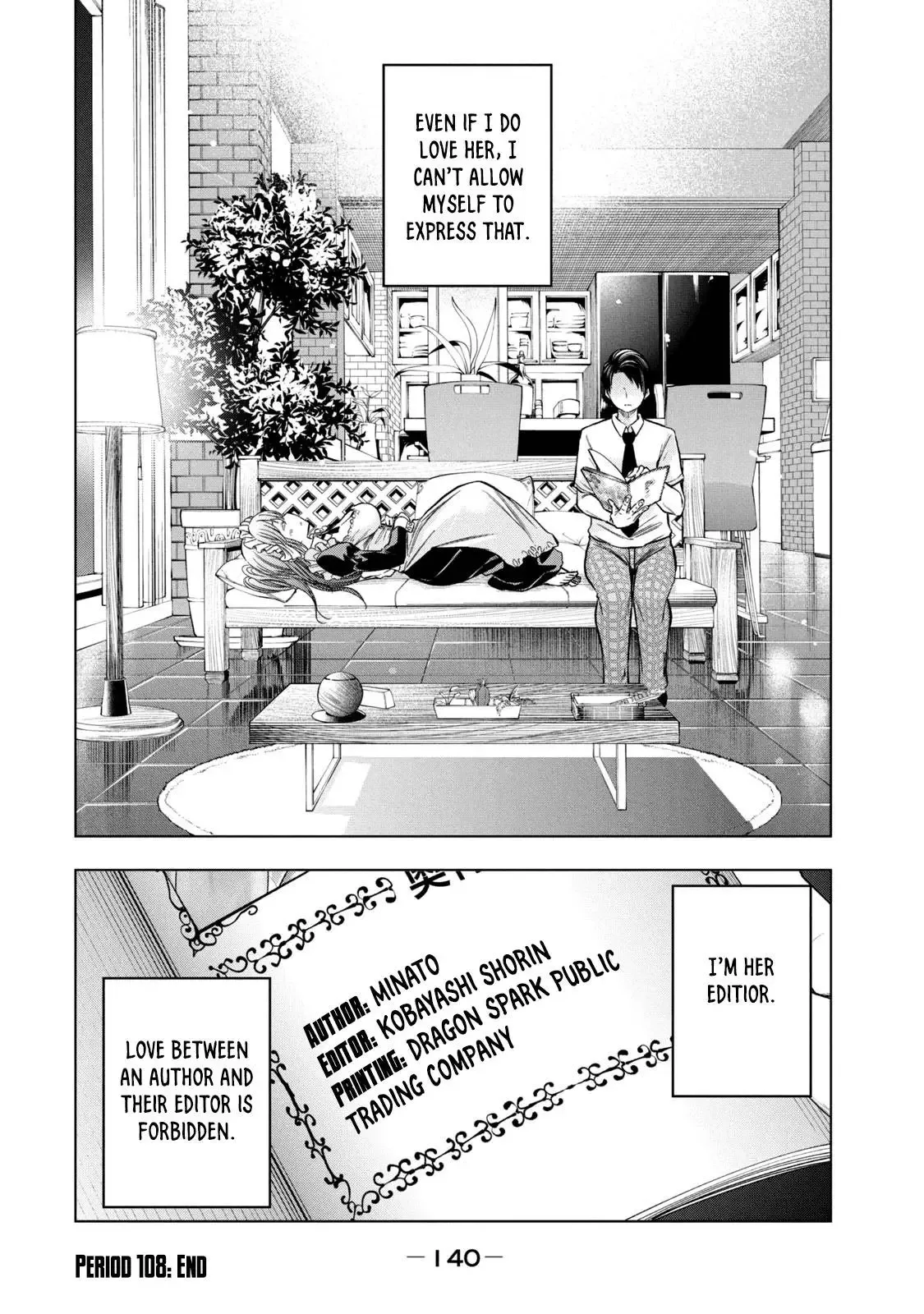 Why are you here Sensei!? Chapter 108 page 17