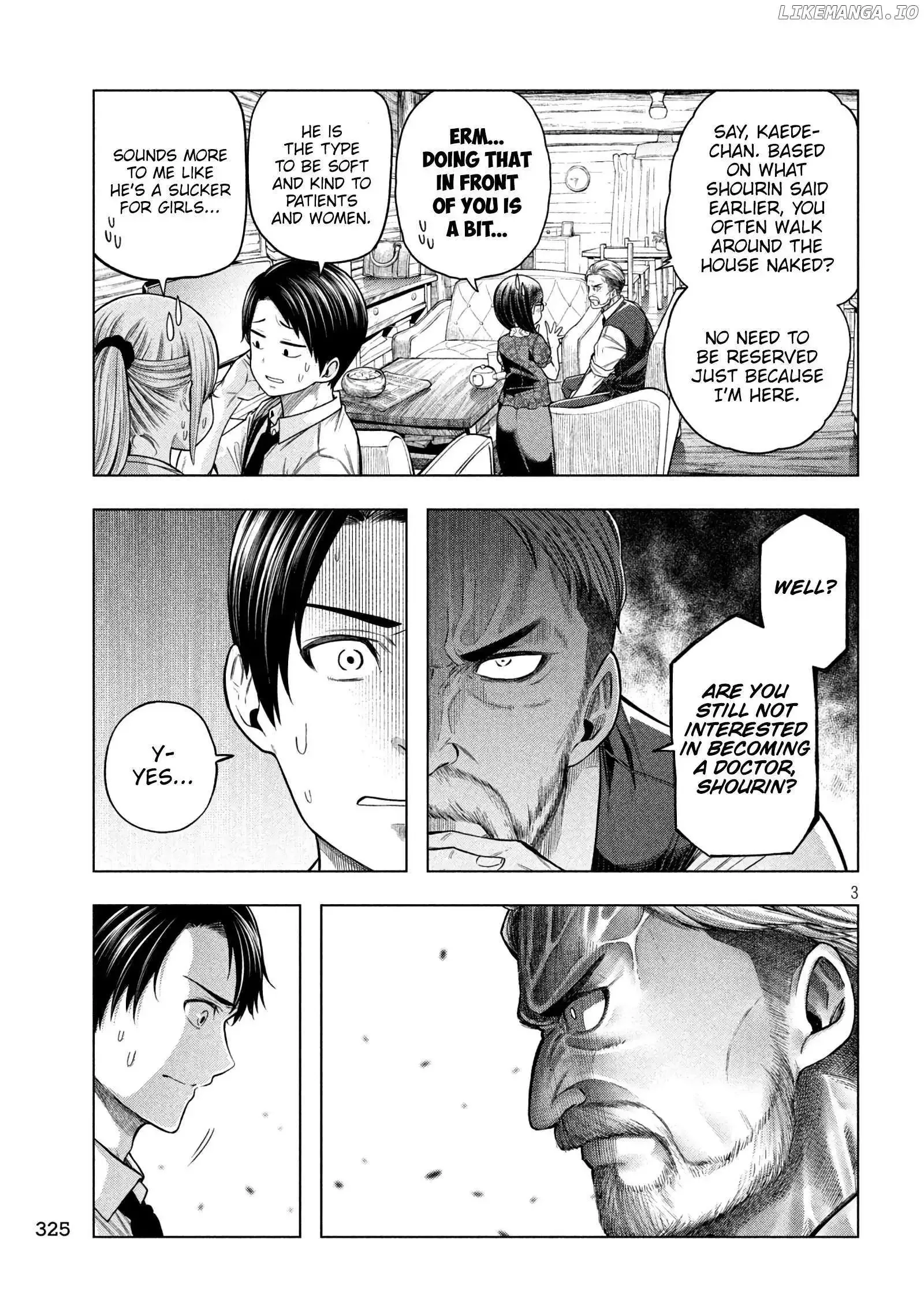 Why are you here Sensei!? Chapter 115 page 4