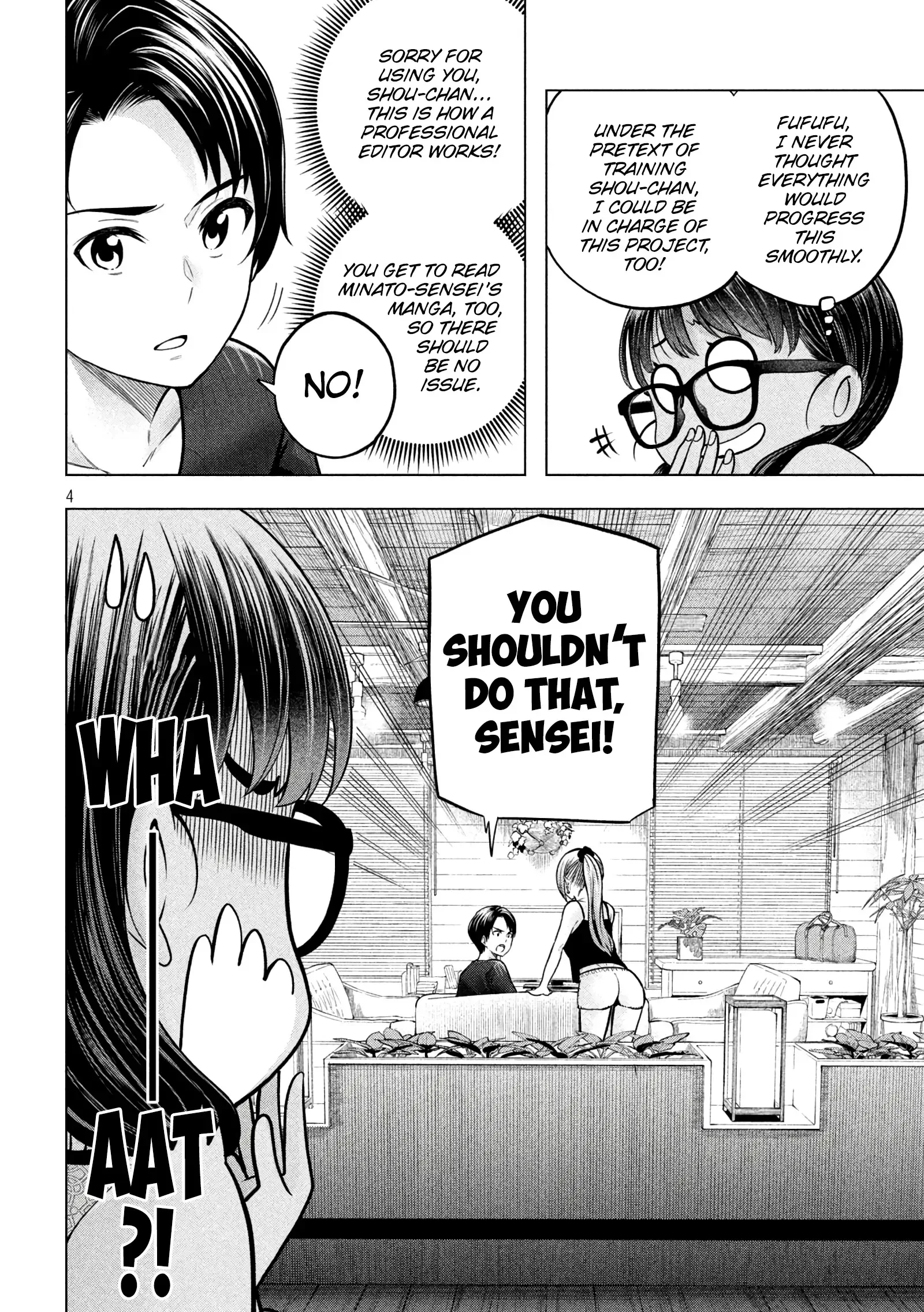 Why are you here Sensei!? Chapter 112 page 6