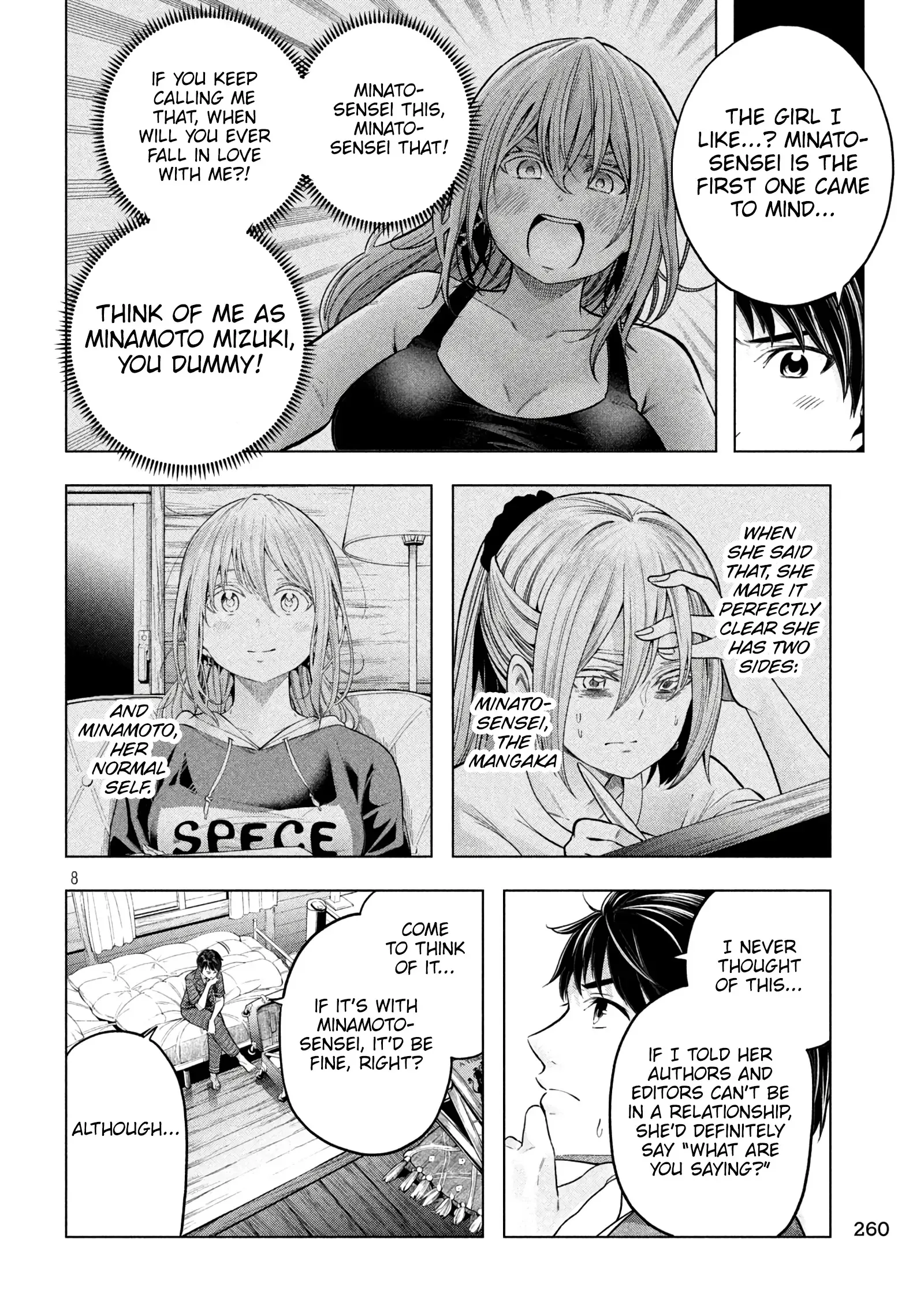 Why are you here Sensei!? Chapter 113 page 10