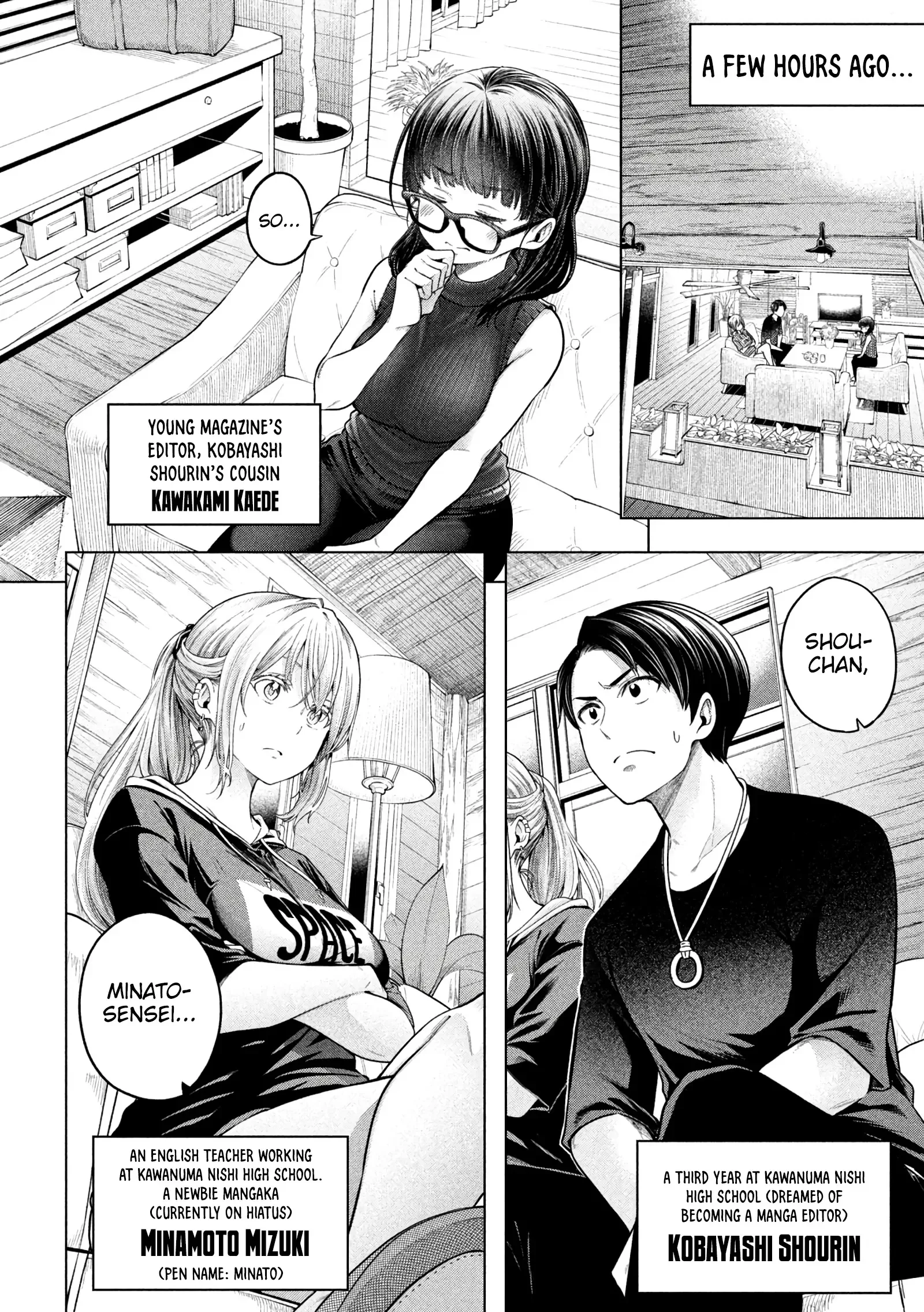 Why are you here Sensei!? Chapter 111 page 5