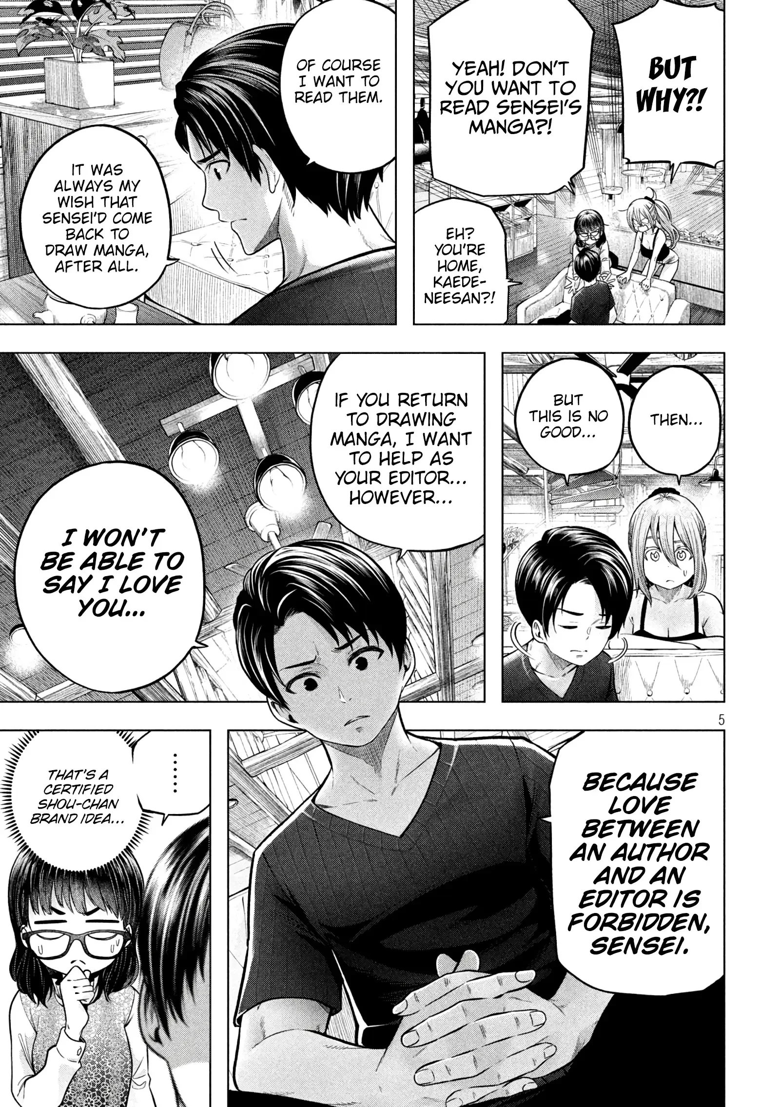 Why are you here Sensei!? Chapter 112 page 7