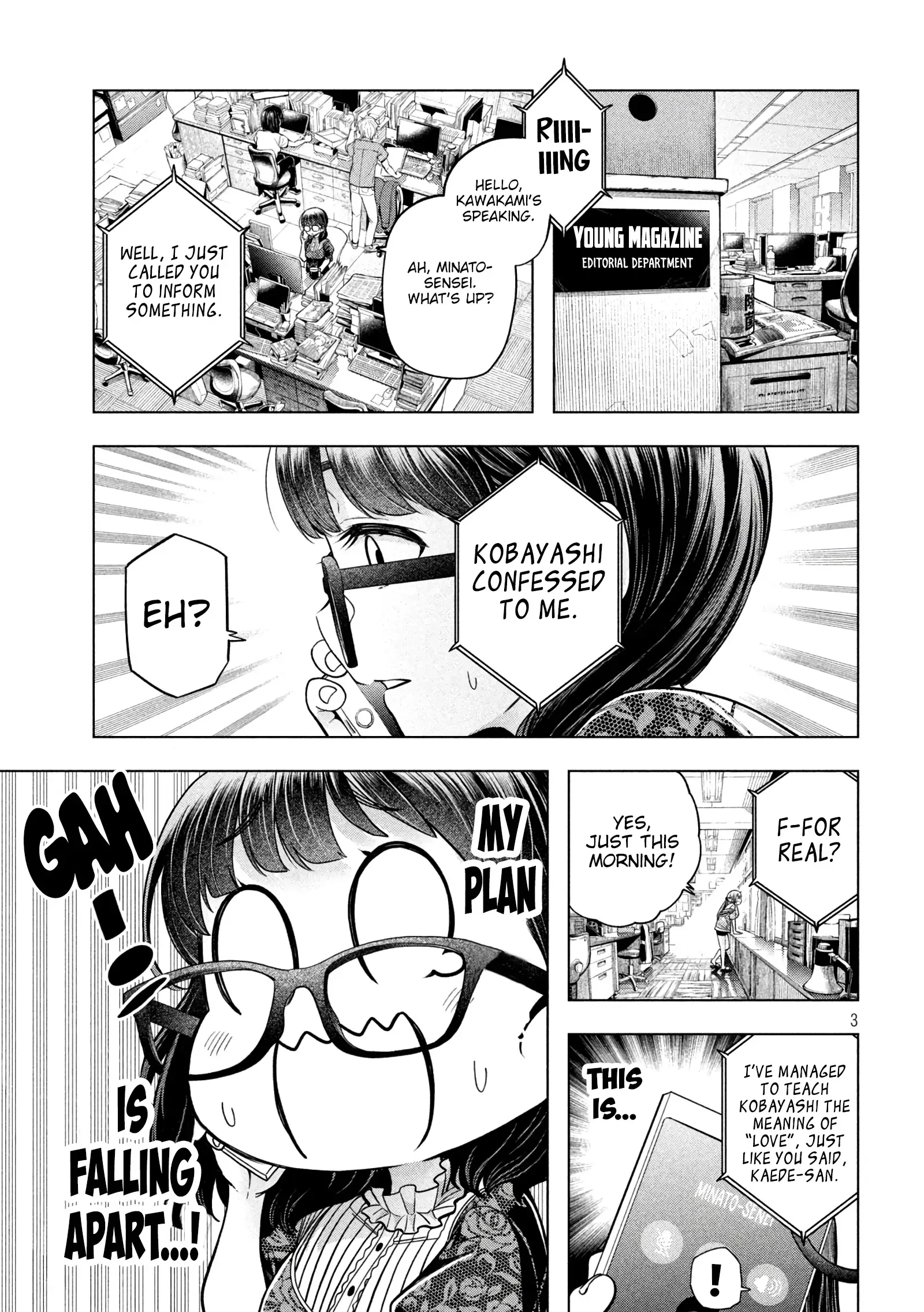 Why are you here Sensei!? Chapter 114 page 5
