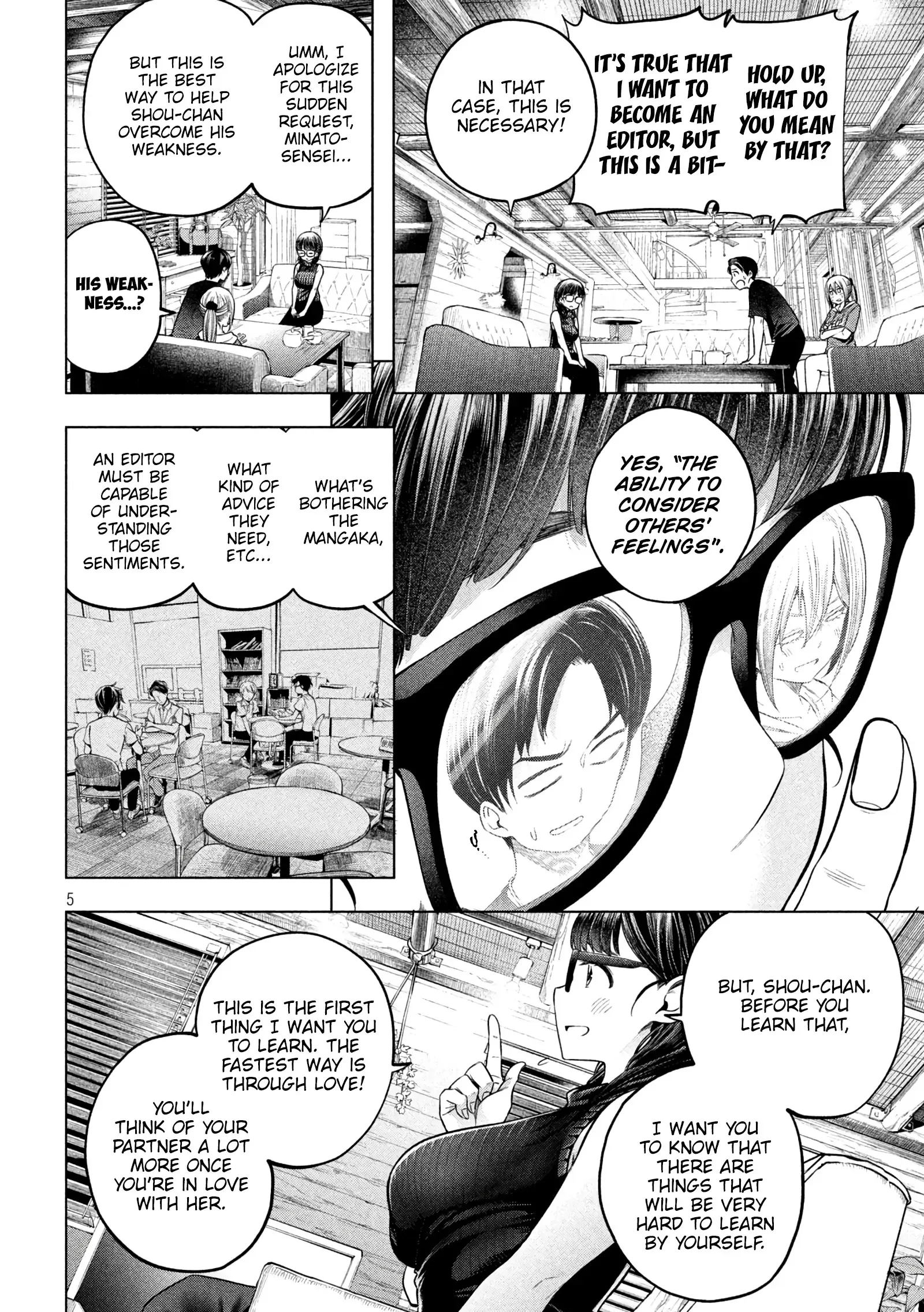 Why are you here Sensei!? Chapter 111 page 7