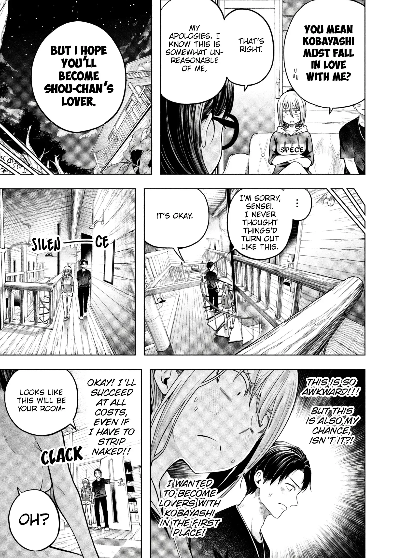 Why are you here Sensei!? Chapter 111 page 8