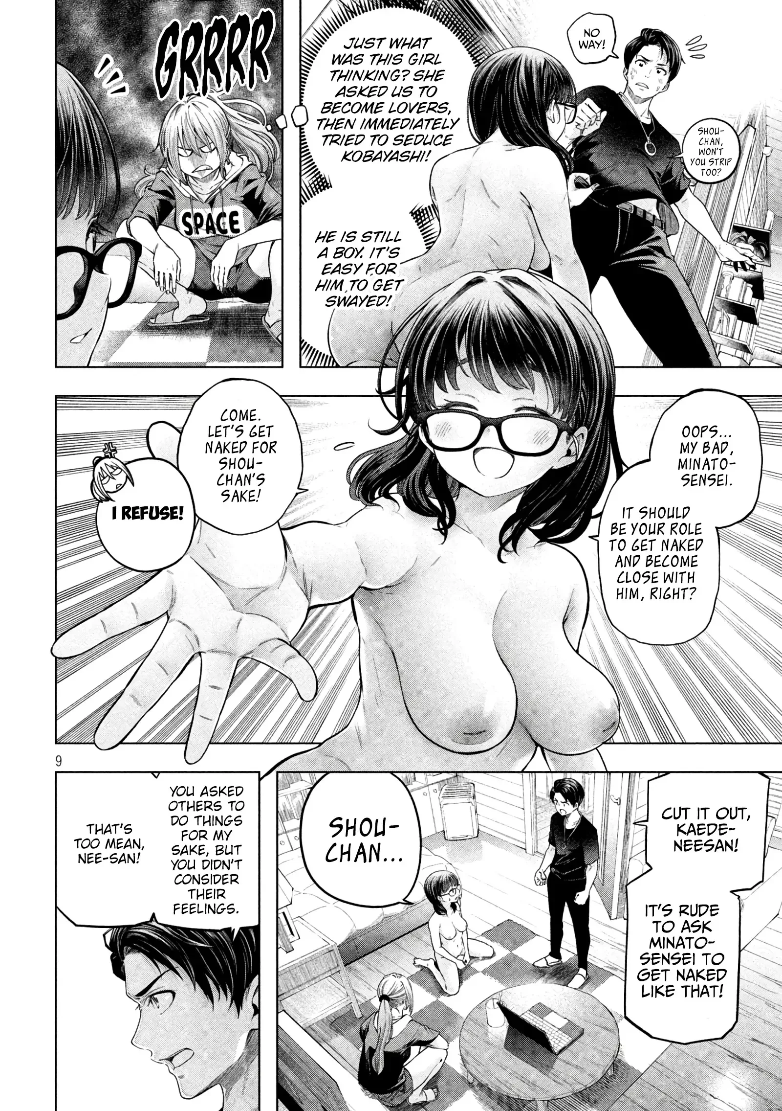 Why are you here Sensei!? Chapter 111 page 11