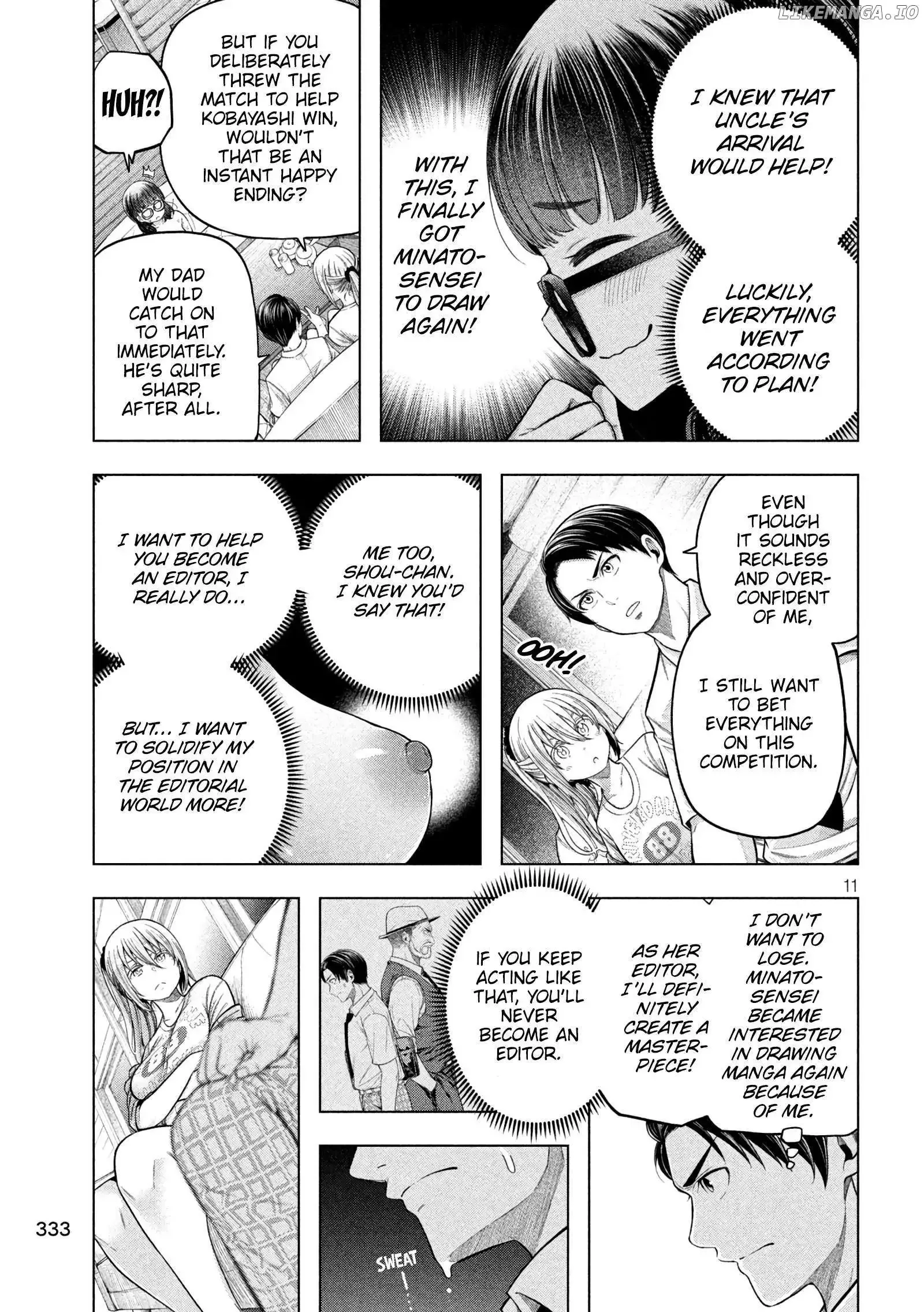 Why are you here Sensei!? Chapter 115 page 12