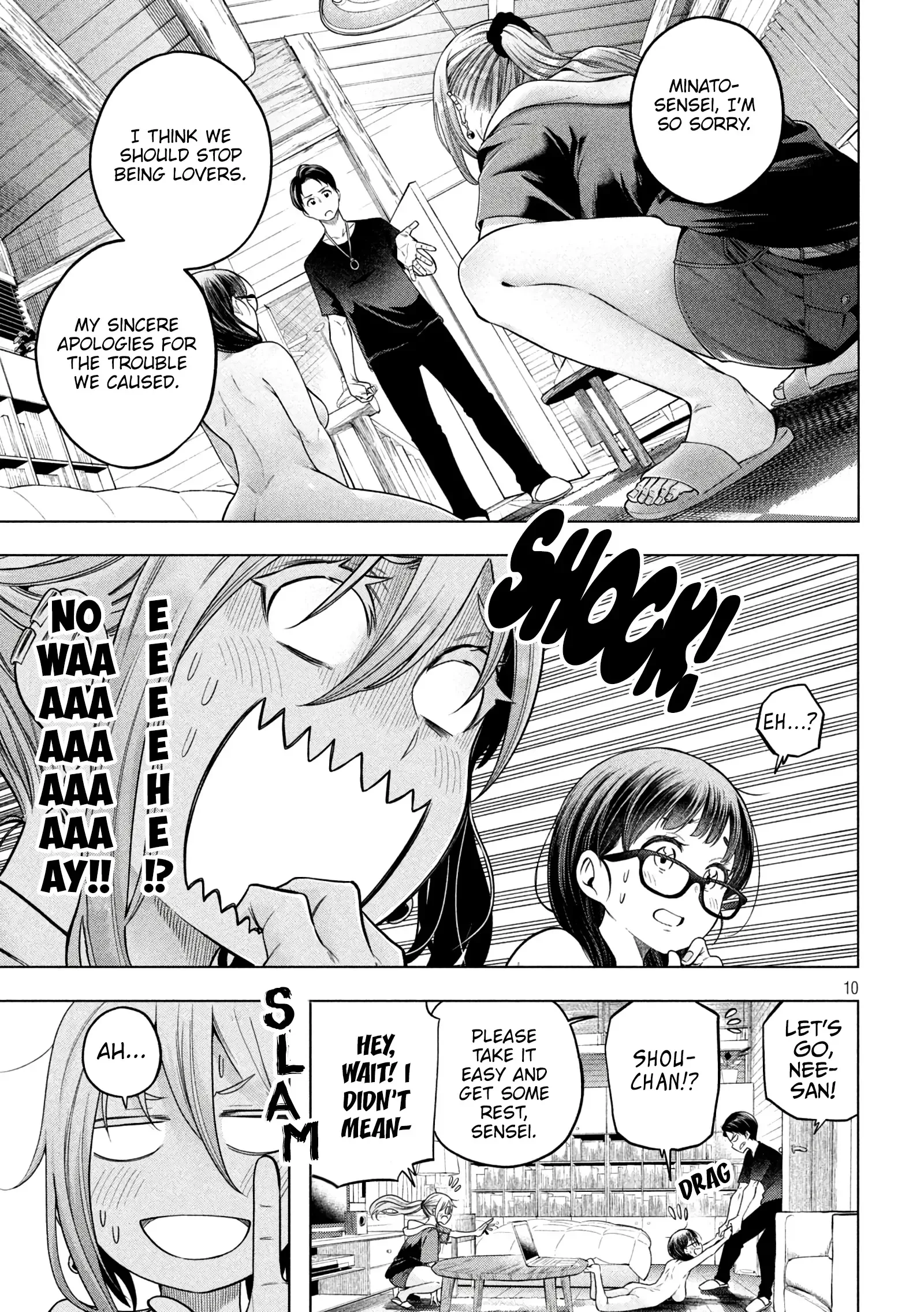 Why are you here Sensei!? Chapter 111 page 12