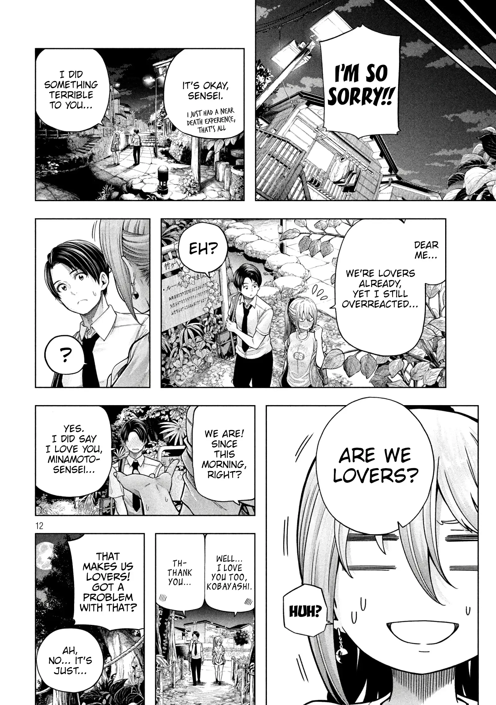 Why are you here Sensei!? Chapter 114 page 14