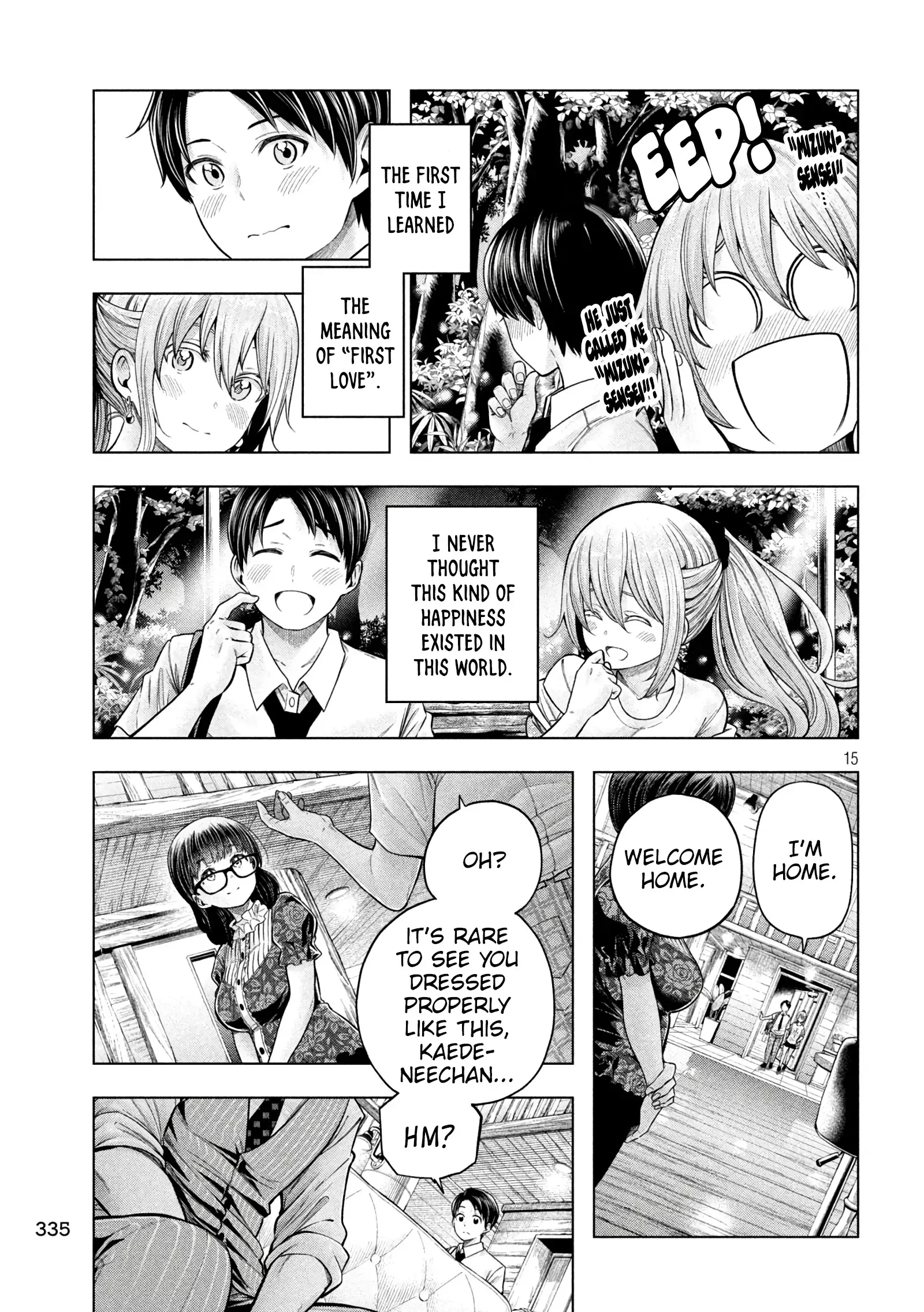 Why are you here Sensei!? Chapter 114 page 17